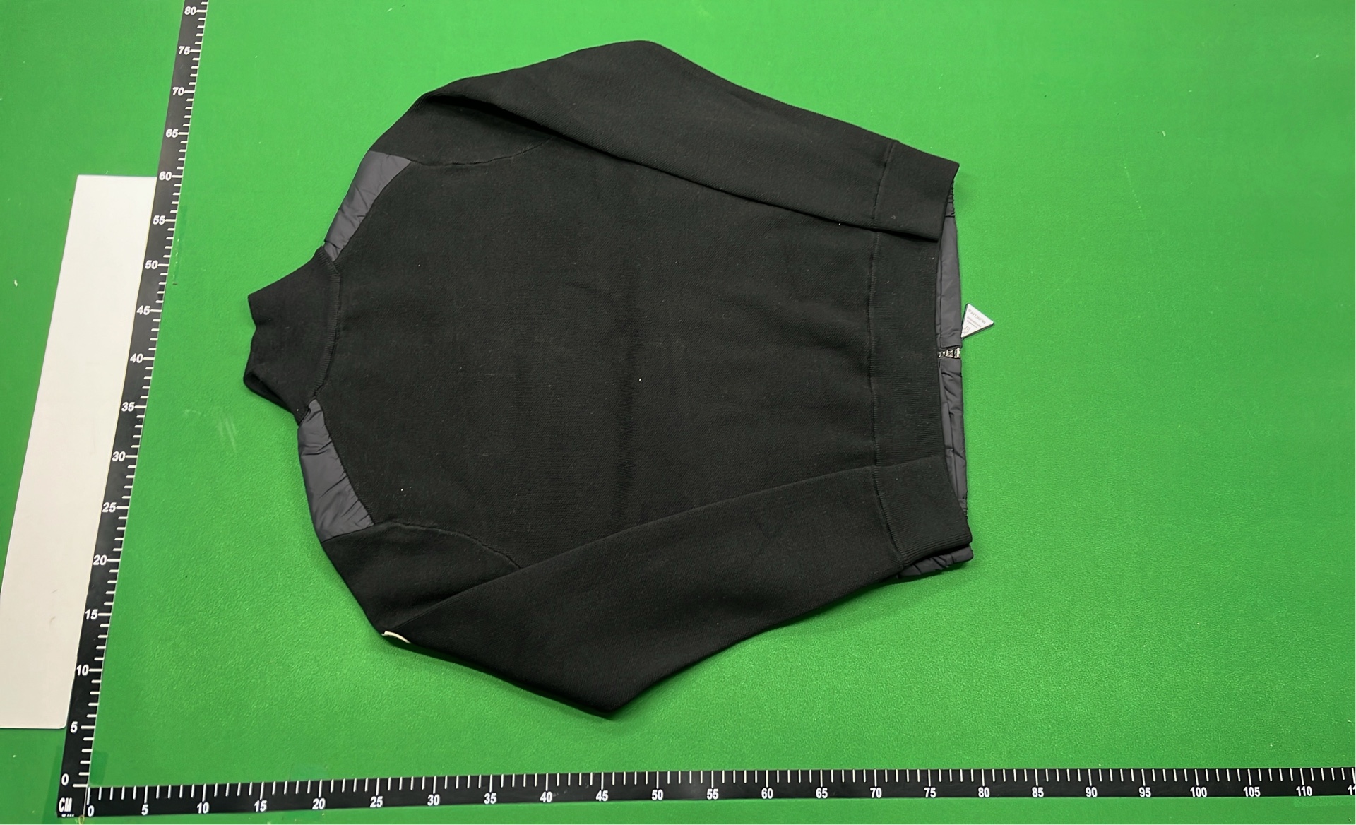 Men's Quilted Hybrid Jacket with Fleece Sleeves