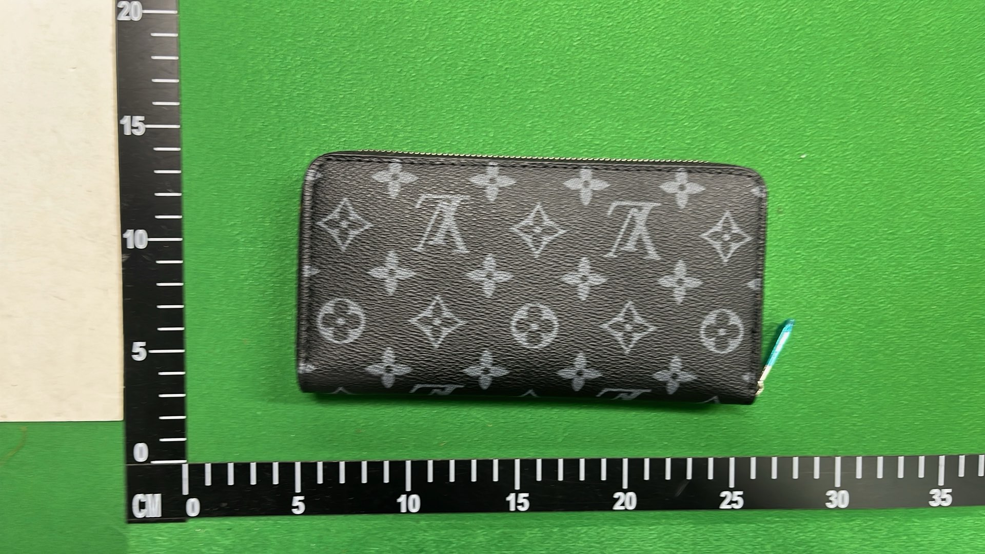 Chanel Black Quilted Leather Wallet with CC Logo