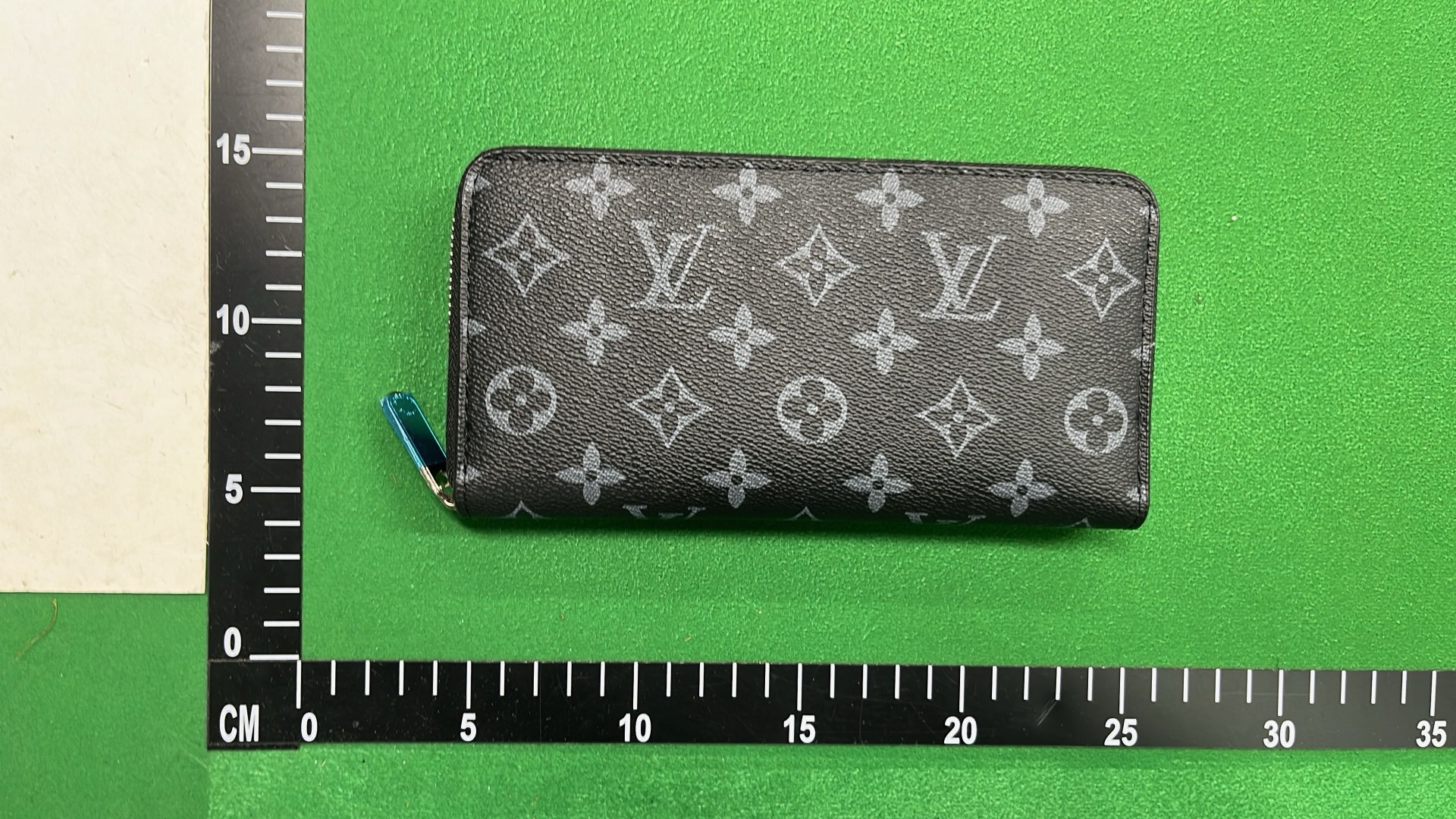 Chanel Black Quilted Leather Wallet with CC Logo