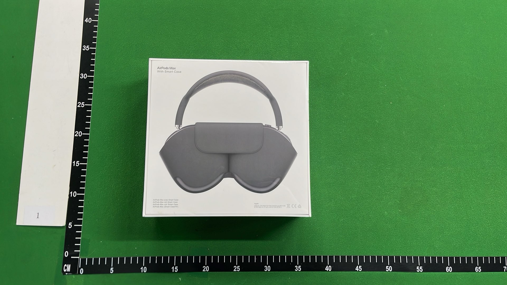 Blue Headphone with White Cushion