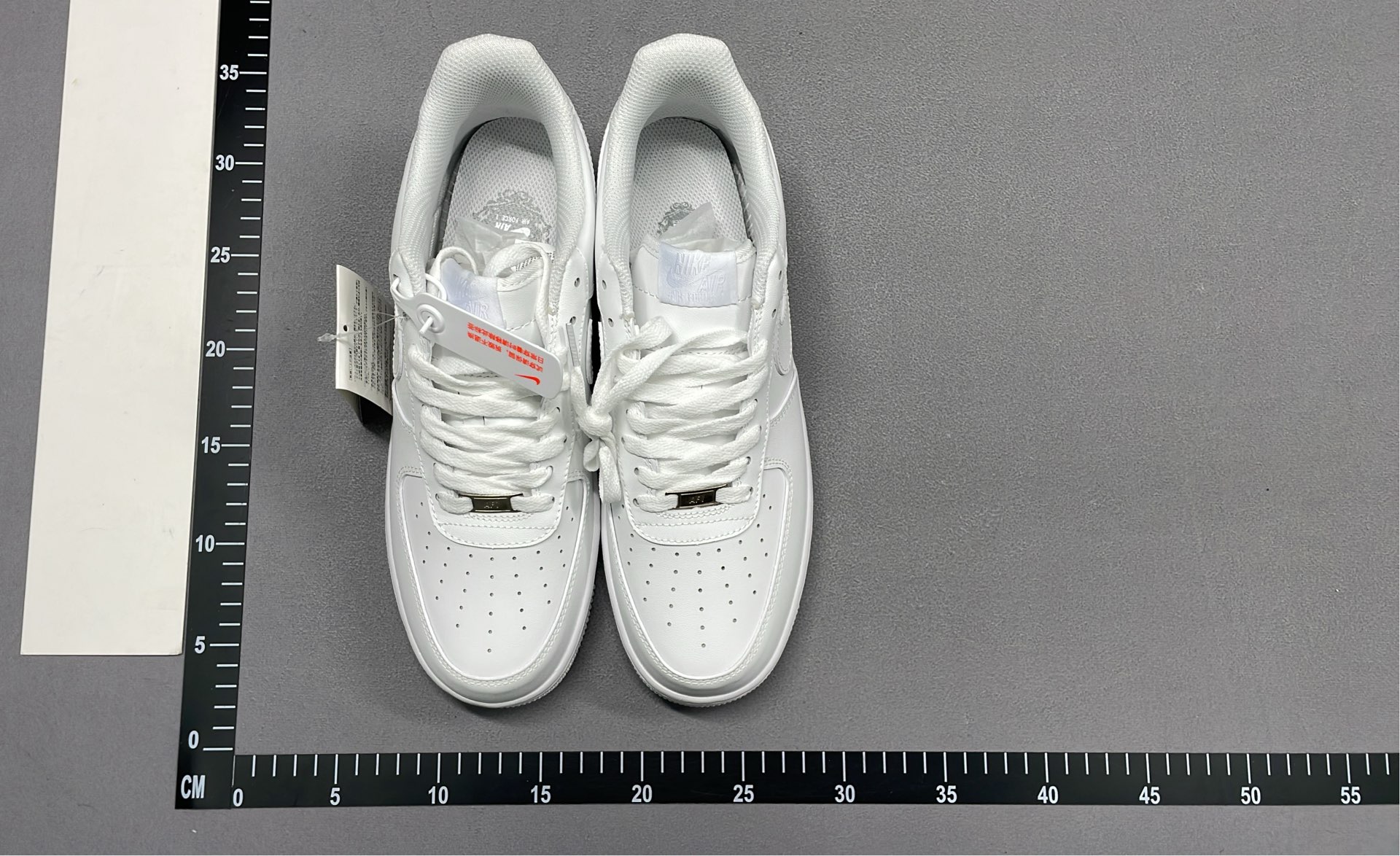 Nike Air Force 1 Low White Green Swoosh Gold Logo