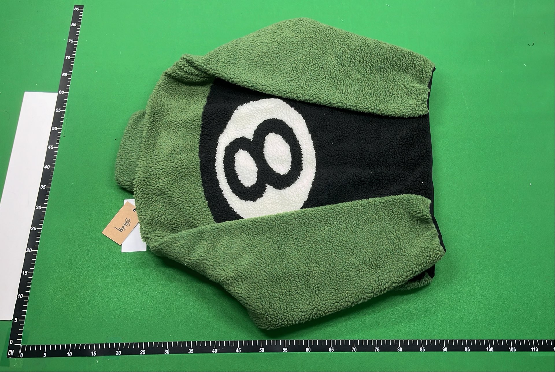 8 Ball Fleece Jacket - Cozy Plush Hoodie with Billiard Design