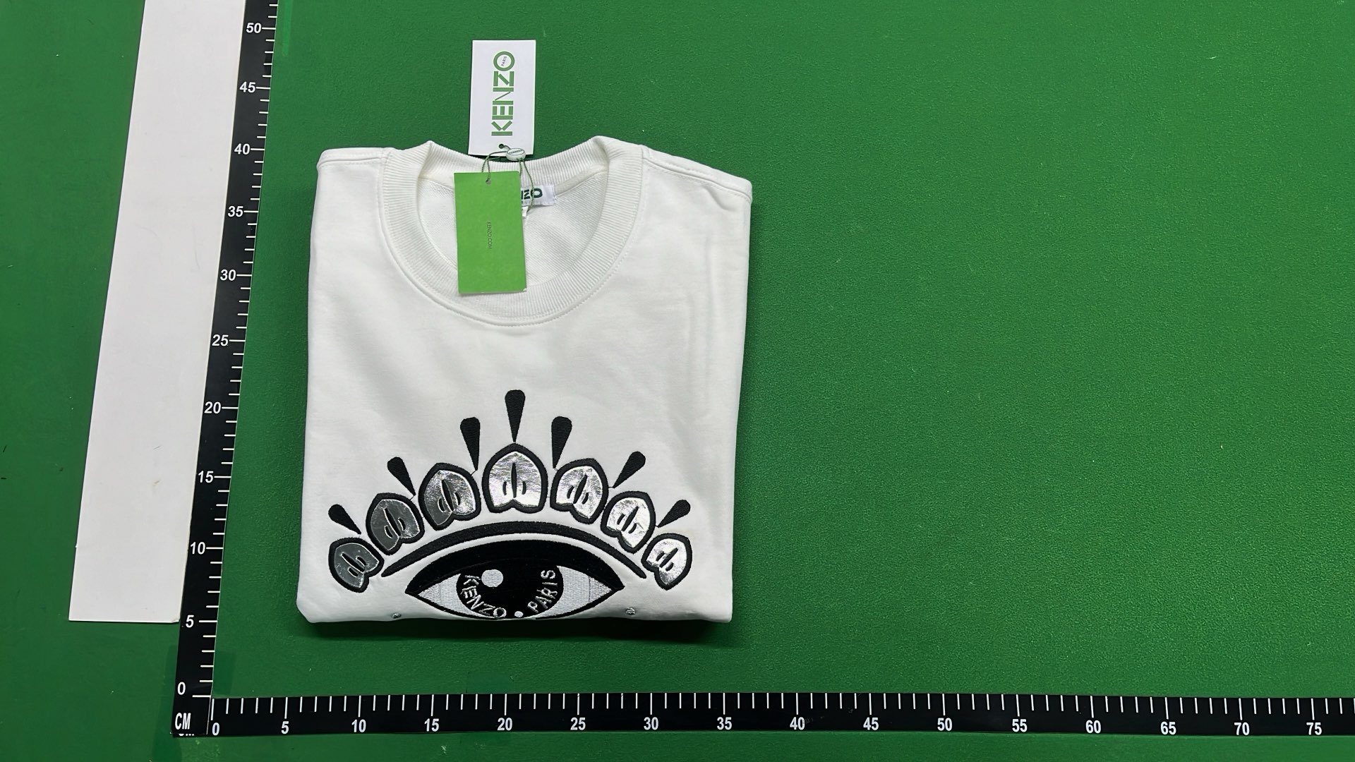 KENZO Tiger Sweatshirt Black White Red Logo