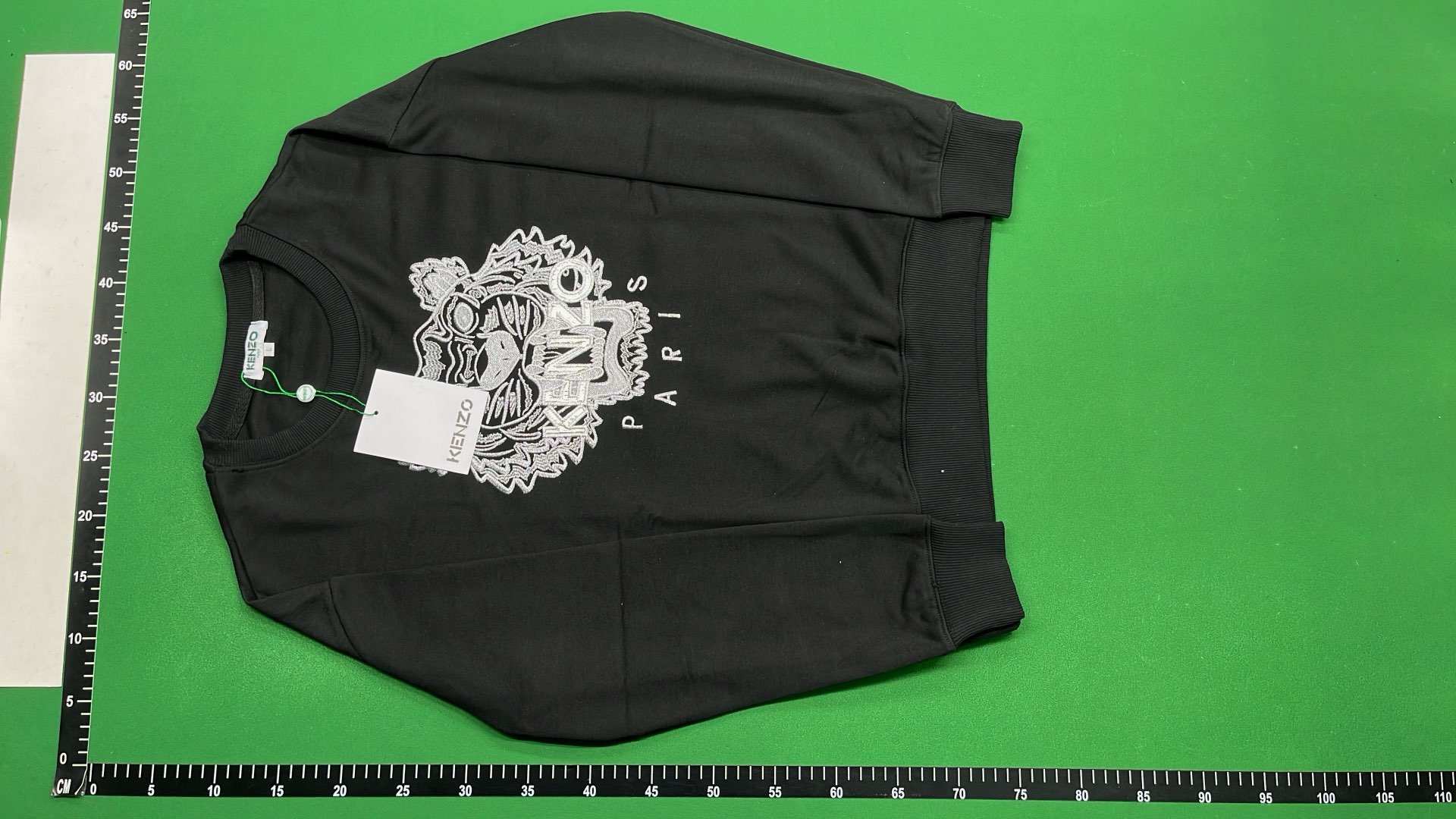 KENZO Tiger Sweatshirt Black White Red Logo