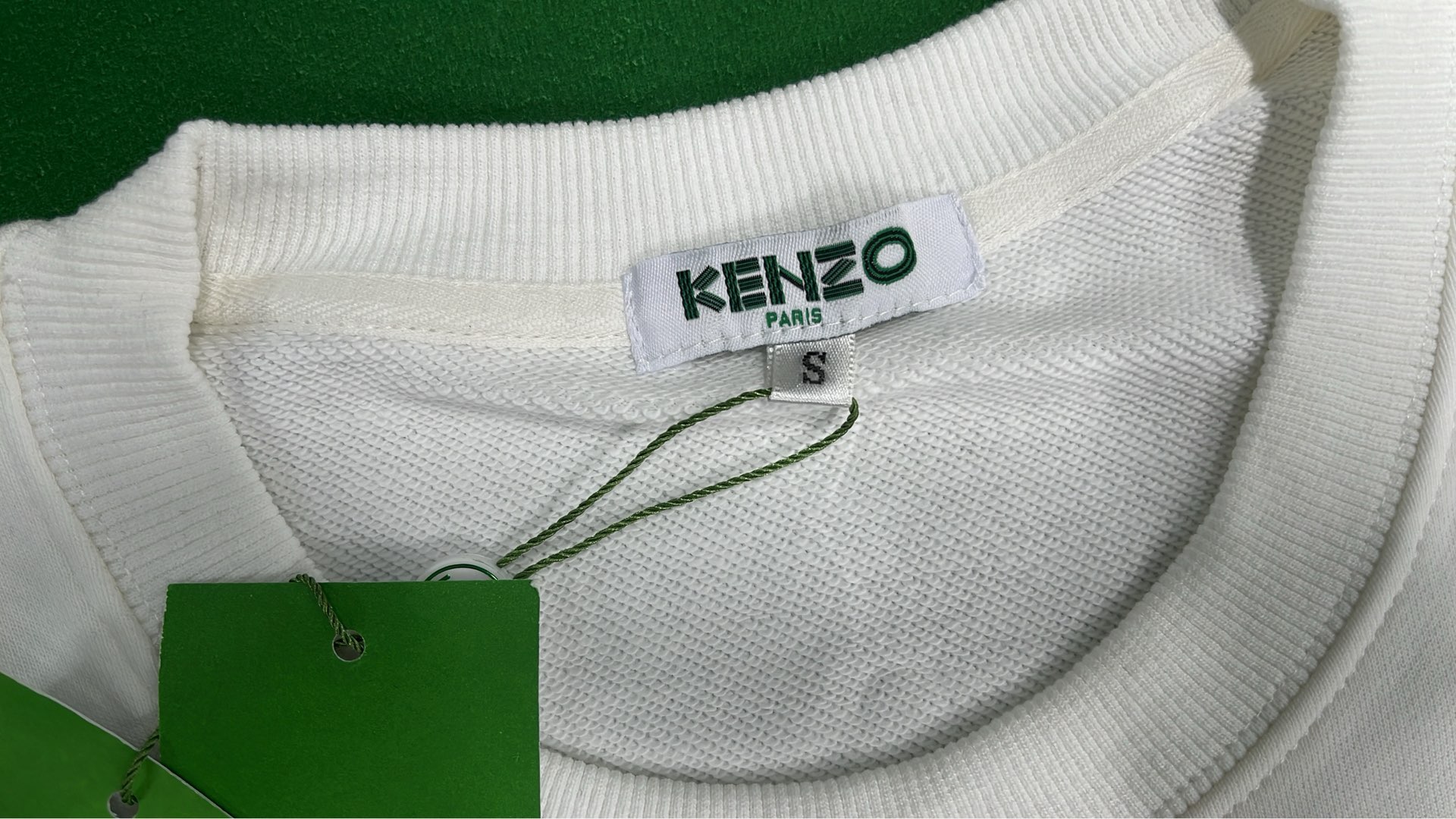 KENZO Tiger Sweatshirt Black White Red Logo