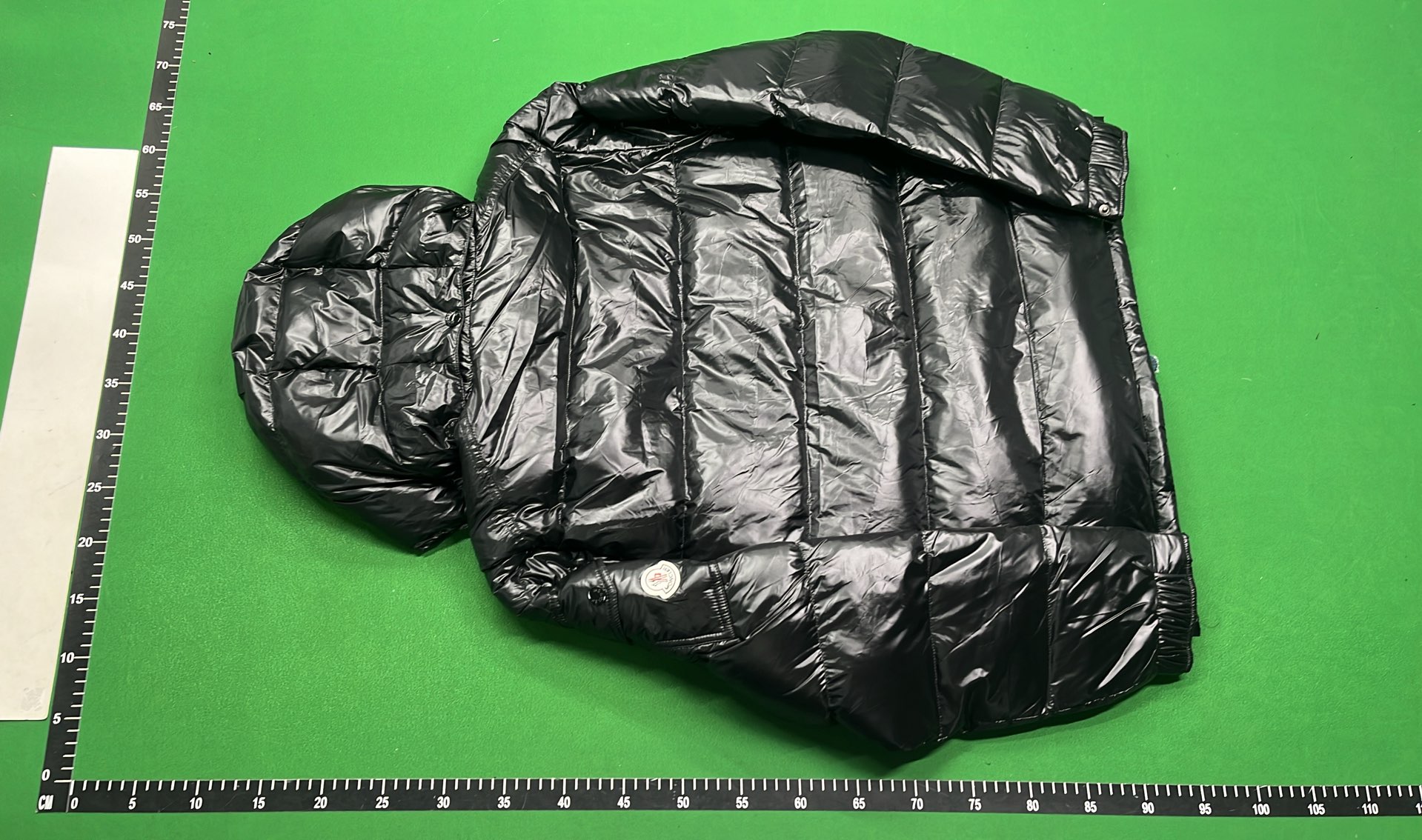 Moncler Black Puffer Jacket with Hood
