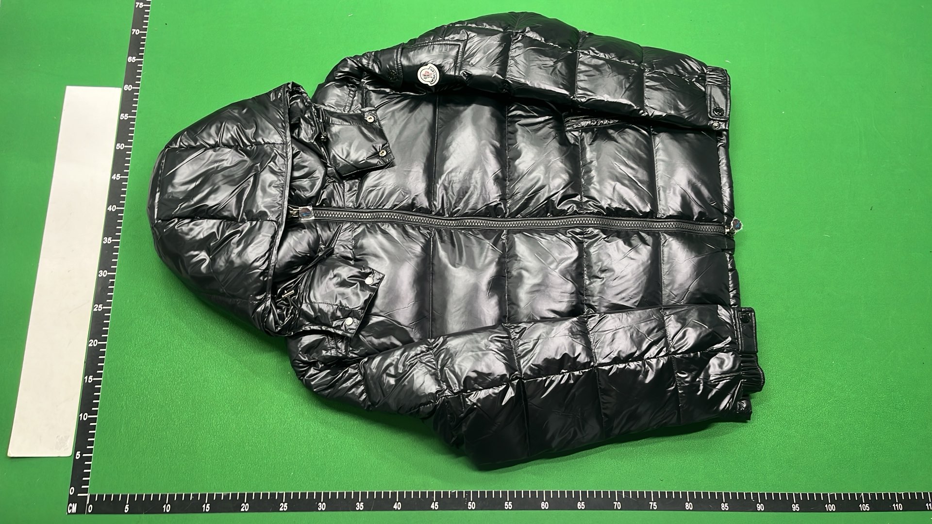 Moncler Black Puffer Jacket with Hood