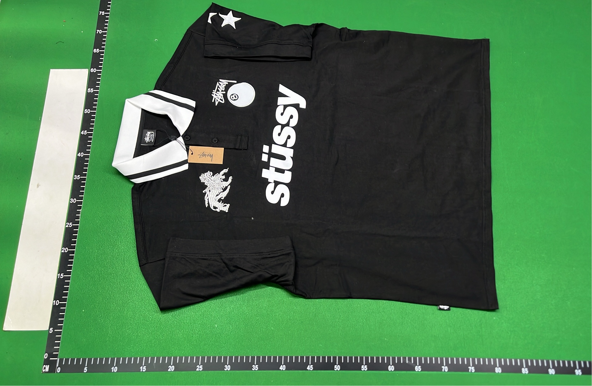 Black Nike Football Jersey with Star Logo