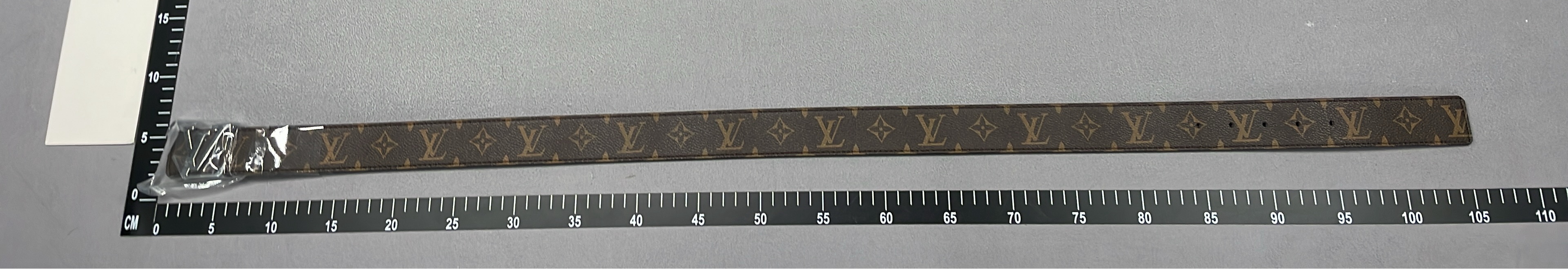 LV Damier Canvas Belt with H Buckle