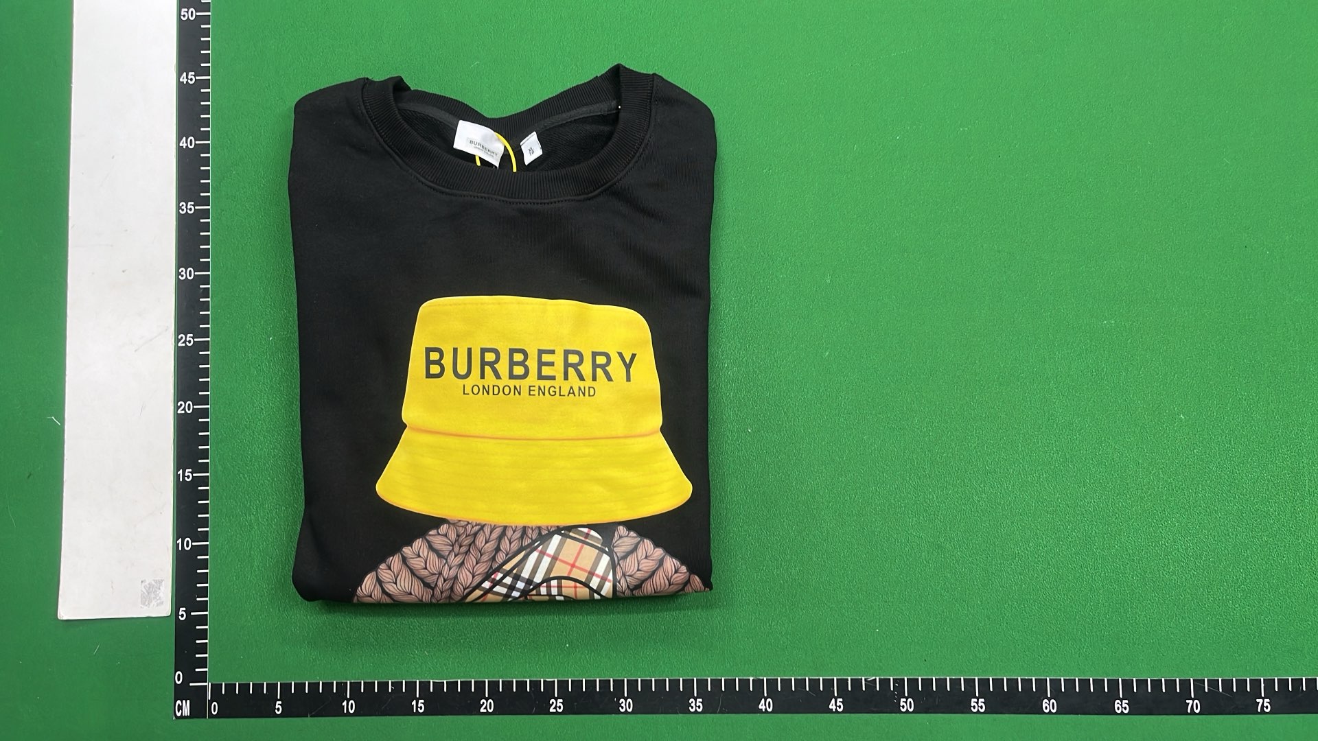 Burberry Hoodie with Logo and Check Pattern Design