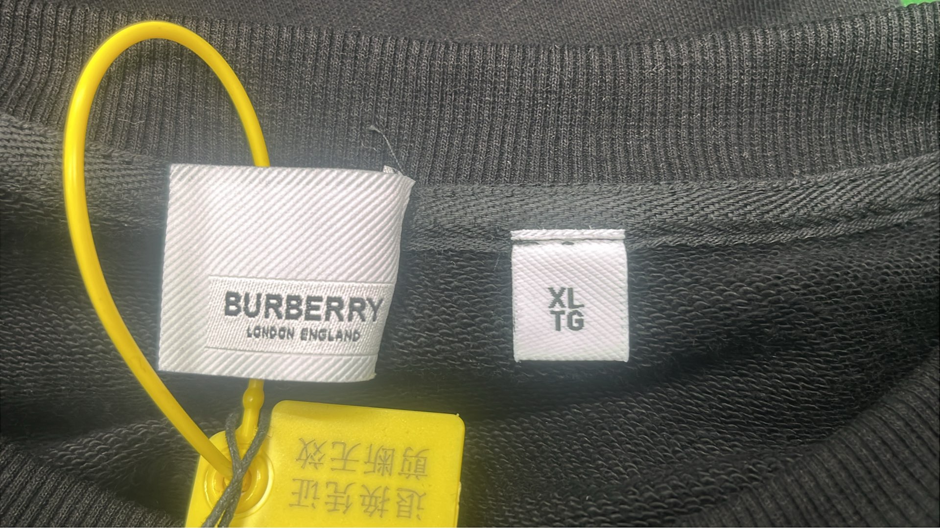 Burberry Hoodie with Logo and Check Pattern Design