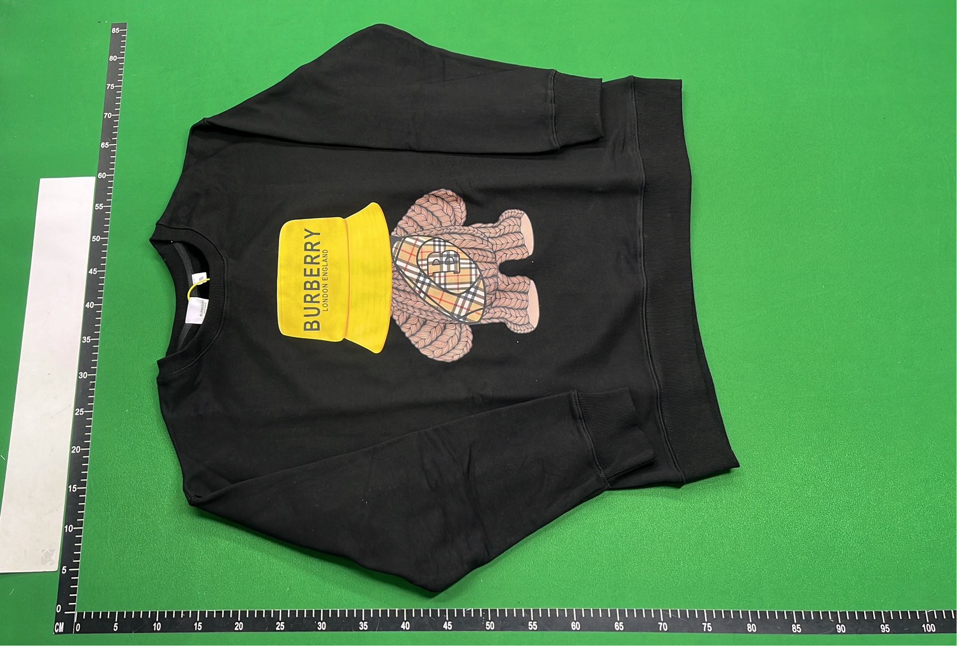Burberry Hoodie with Logo and Check Pattern Design