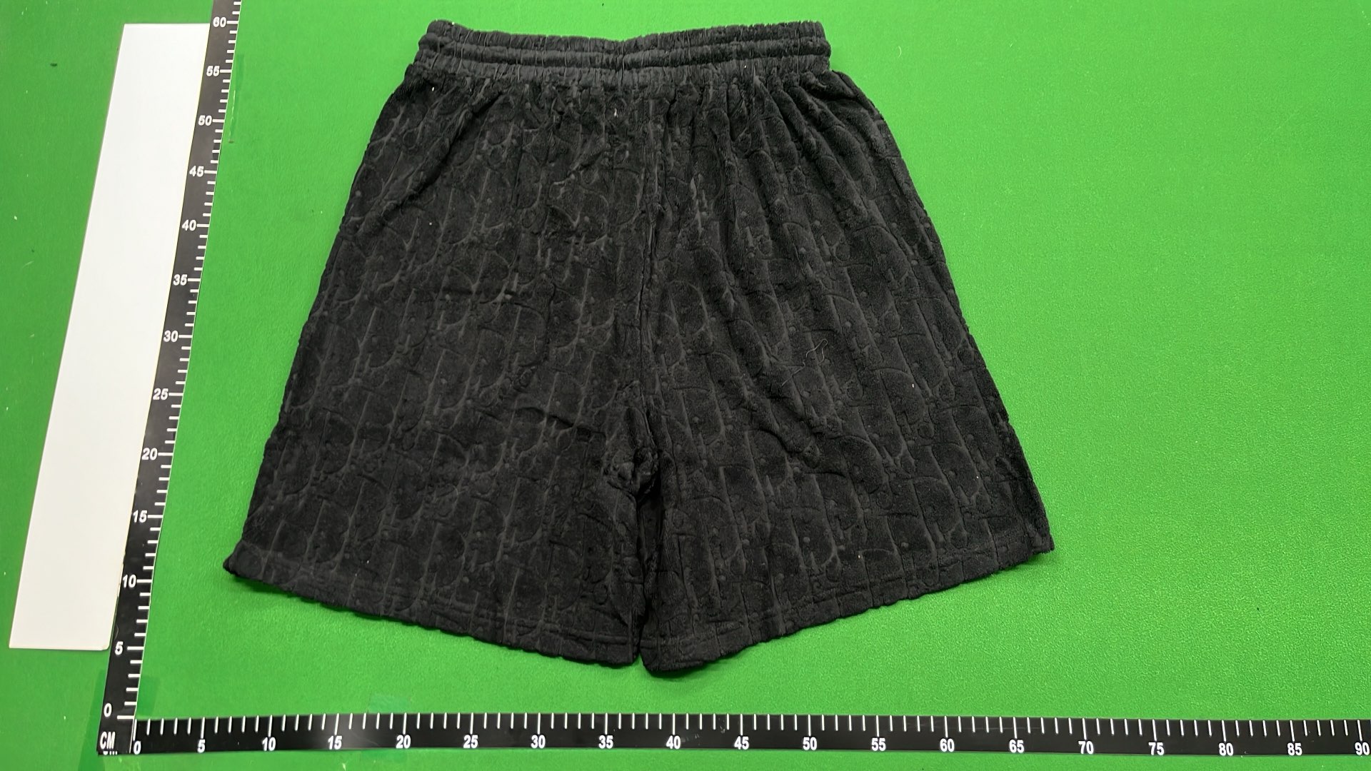 Dior Shorts Summer Sale - Black and White Drawstring Shorts