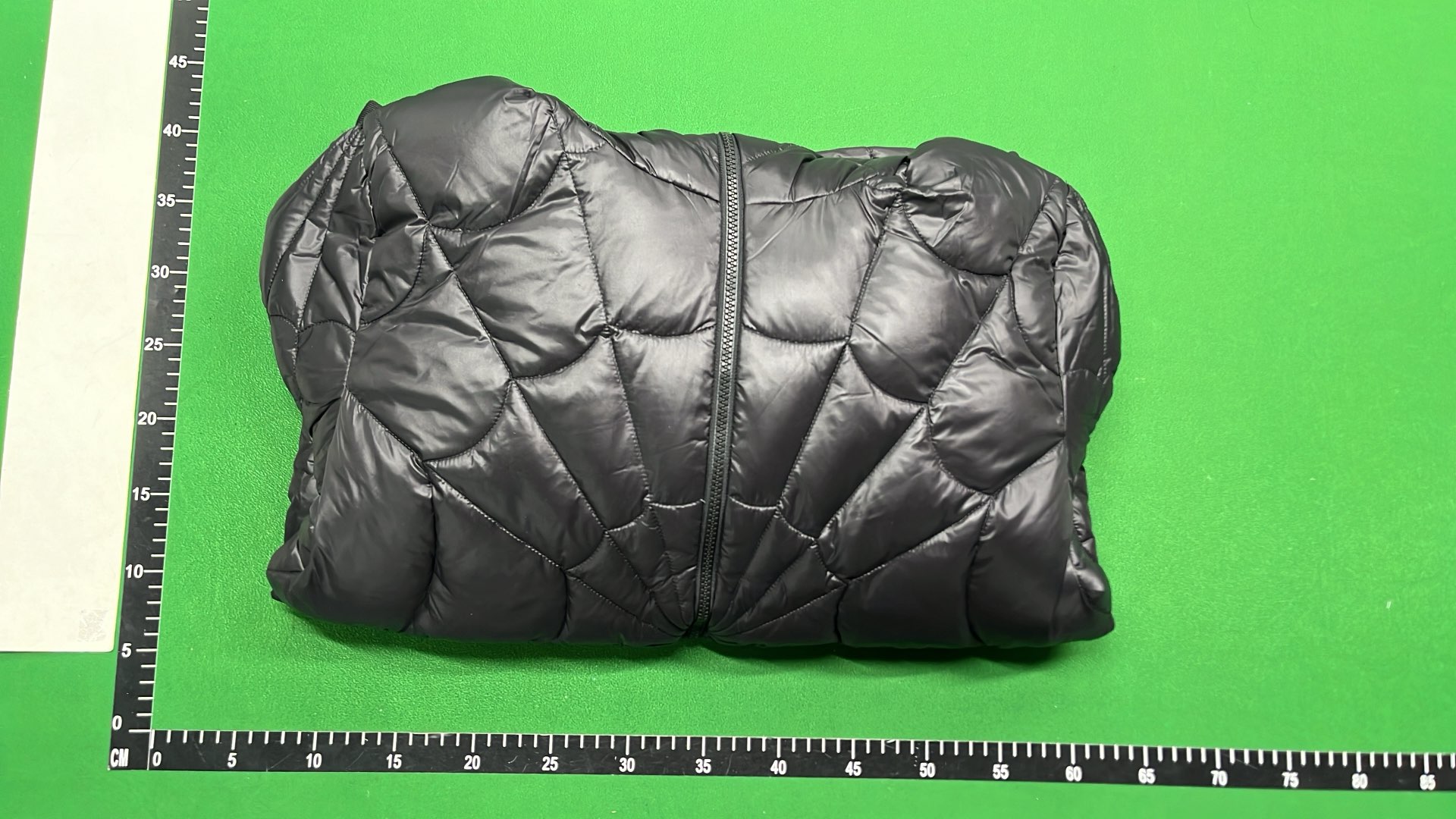 Moncler Black Quilted Down Jacket with Hood