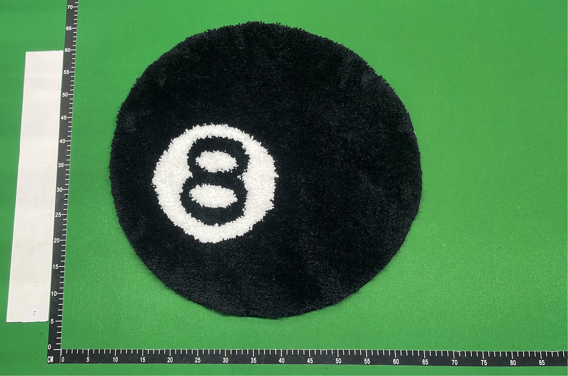 Creative Billiard 8 Ball Rug - Plush Floor Mat for Home Decor