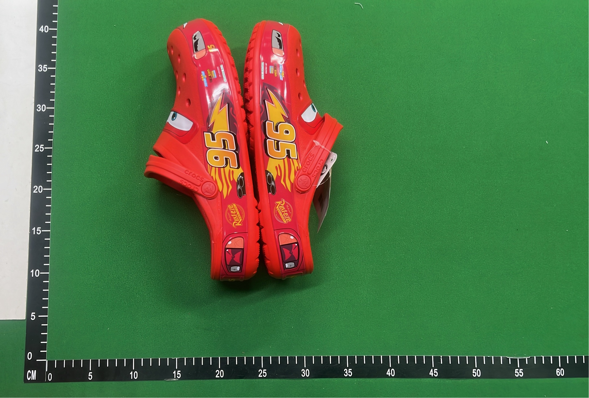Lightning McQueen Kids Crocs Shoes - Top-Level Version