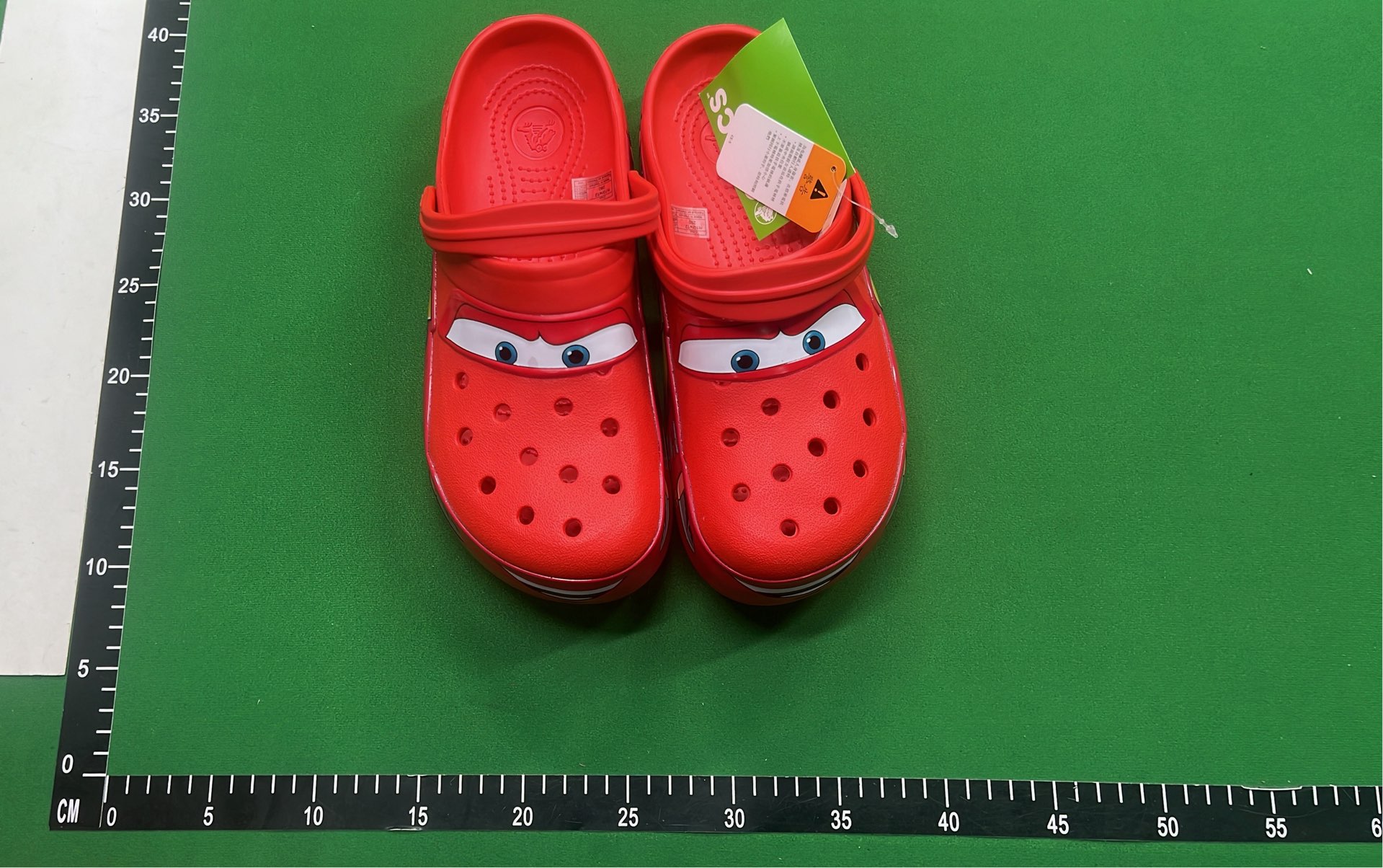 Lightning McQueen Kids Crocs Shoes - Top-Level Version