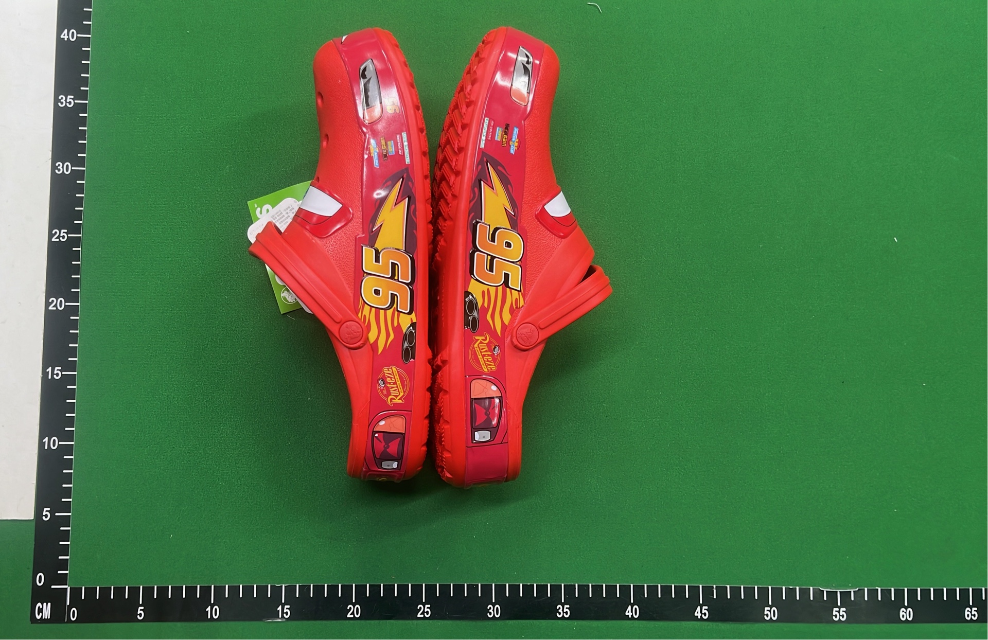 Lightning McQueen Kids Crocs Shoes - Top-Level Version