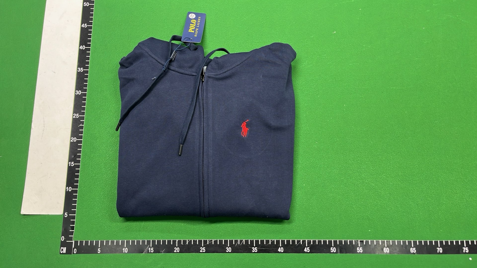 Black Hoodie with White Pony Logo