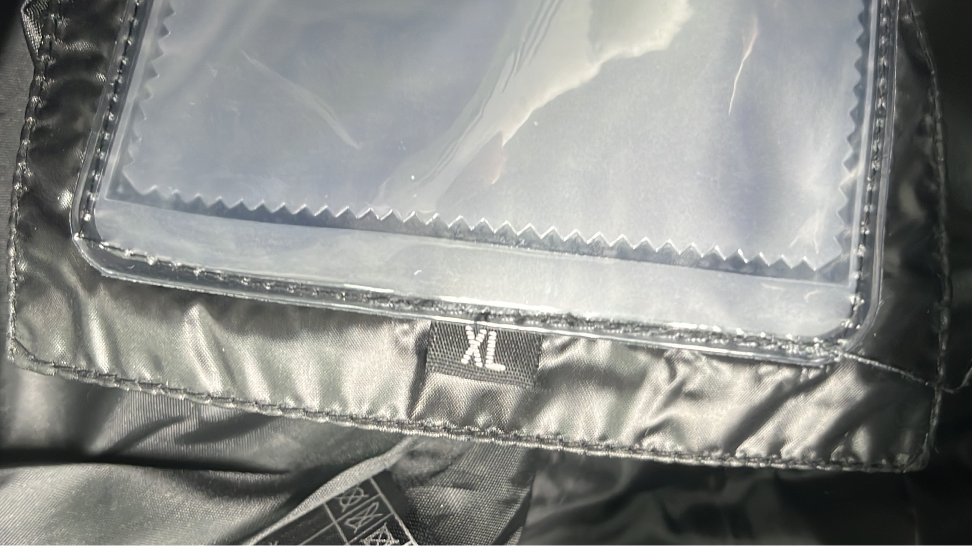 Black Glossy Down Jacket for Men - Warm Winter Coat with Hood