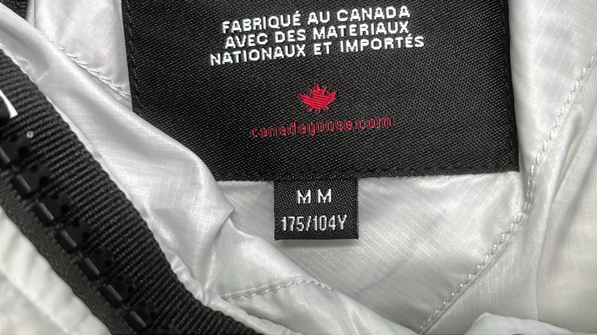 Canada Goose Black Puffer Jacket with Hood
