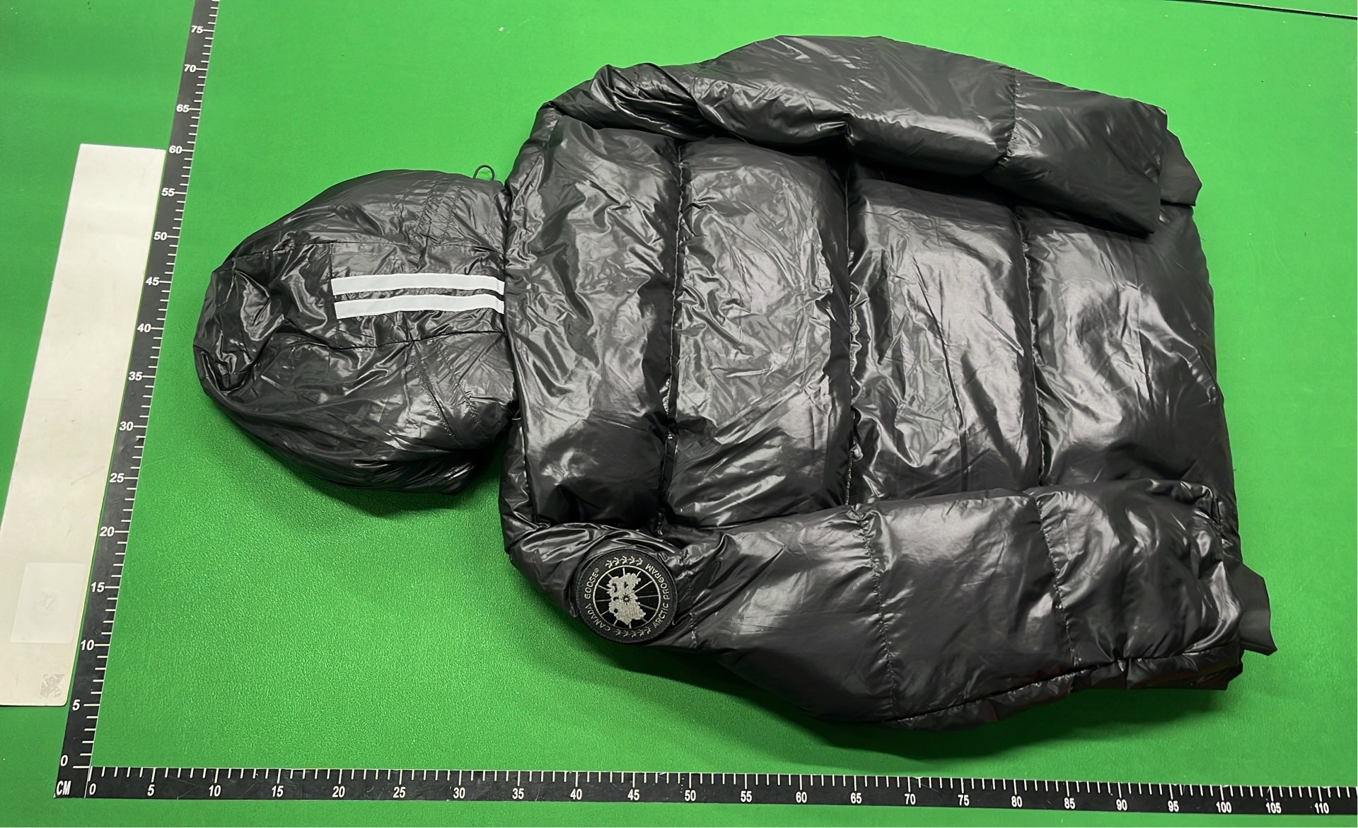 Canada Goose Black Puffer Jacket with Hood