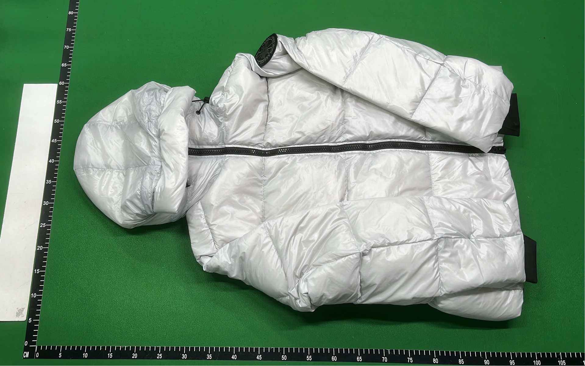 Canada Goose Black Puffer Jacket with Hood