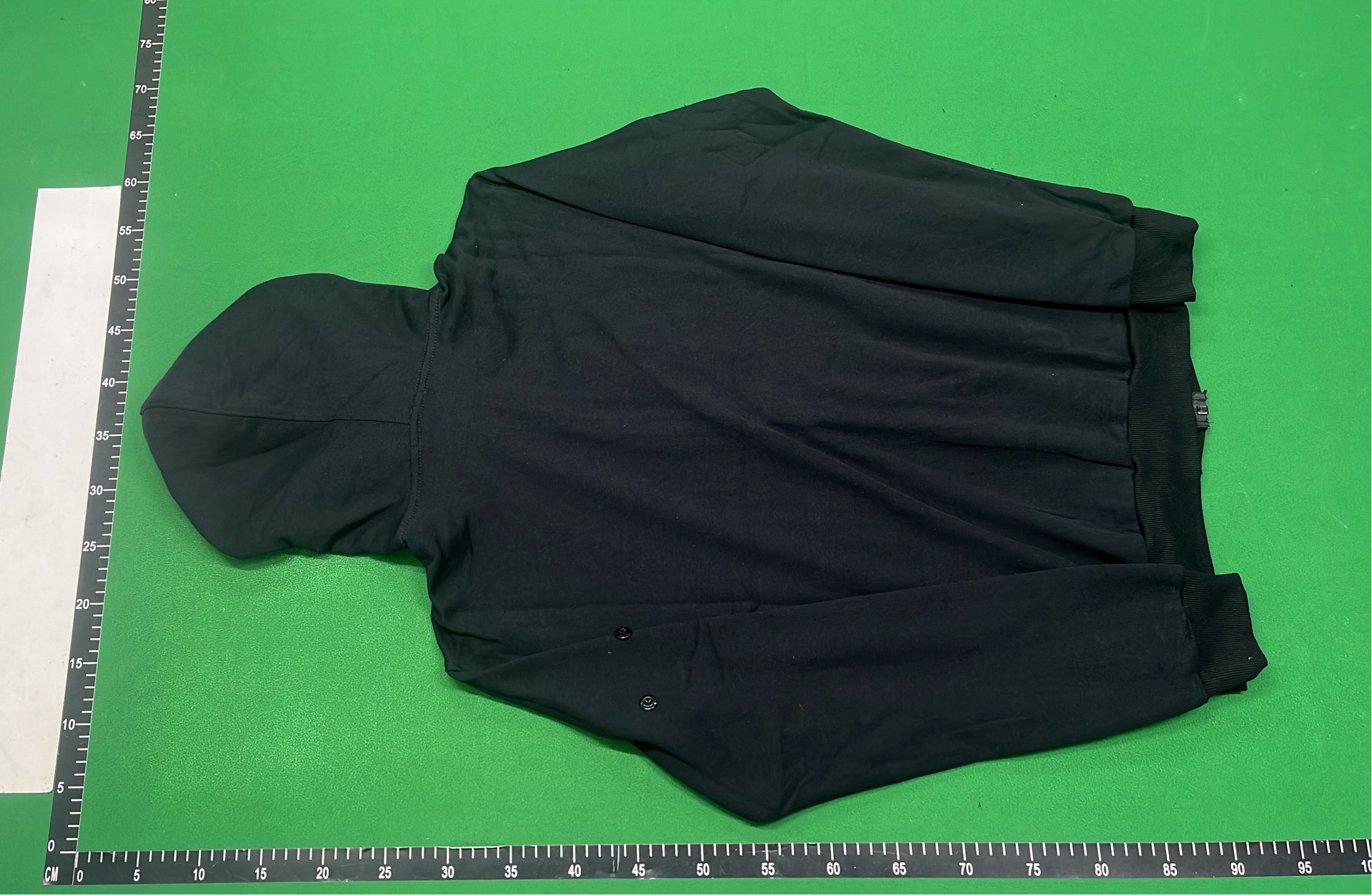 Stone Island Dark Gray Zip-Up Hoodie with Logo Patch