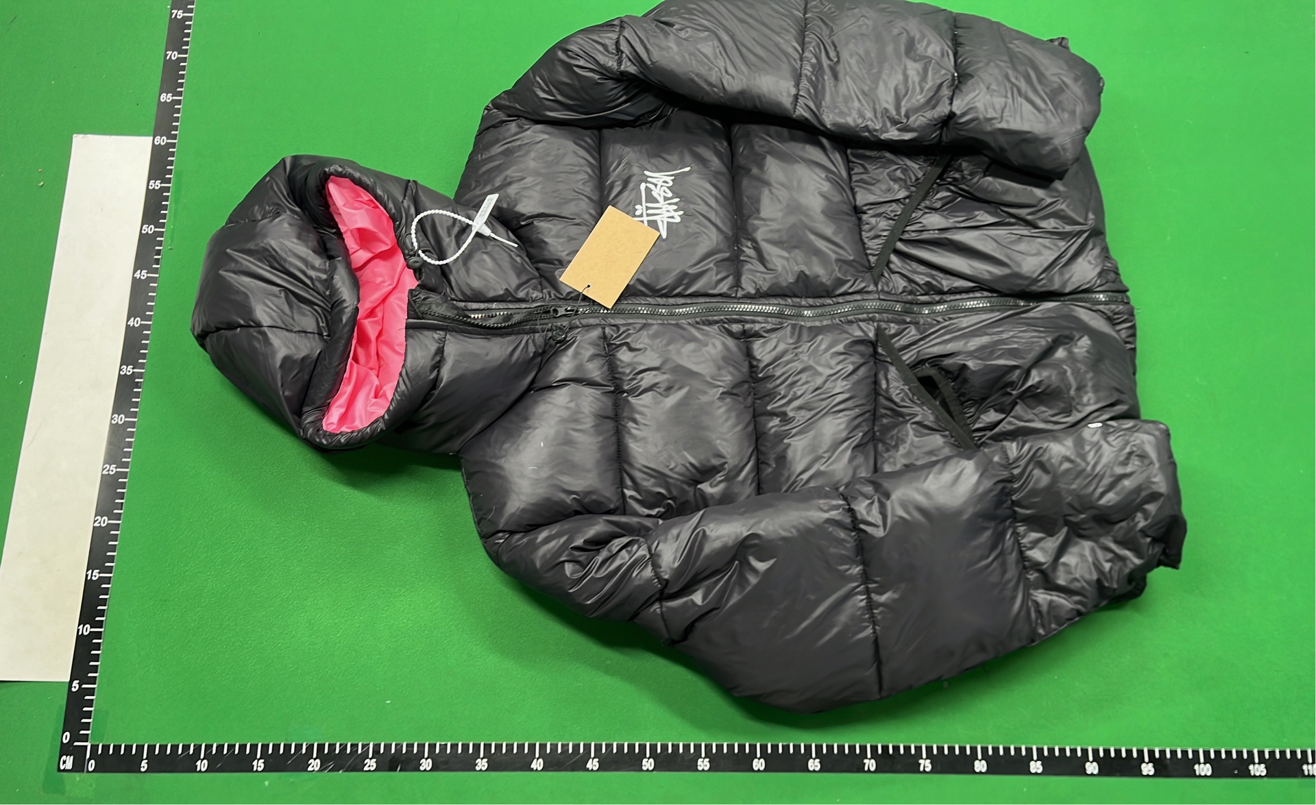 Stussy Puffer Jacket with Hood