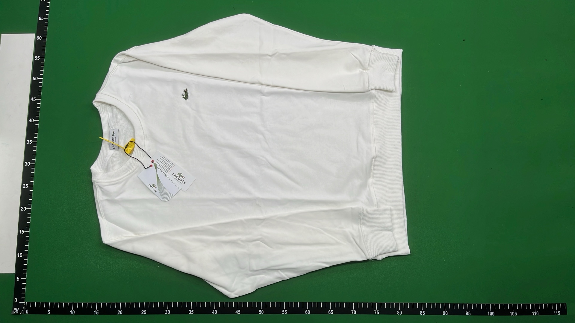Lacoste Crocodile Logo Crewneck Sweatshirt - Men's Fashion