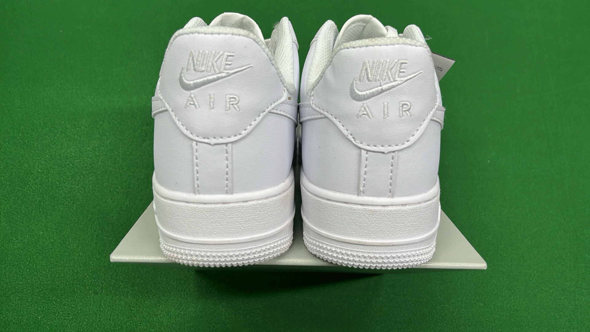 Nike Air Force 1 Low White Black Tan Sneakers