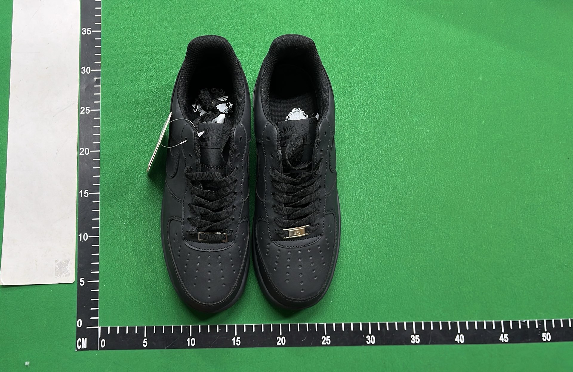 Nike Air Force 1 Low White Black Tan Sneakers