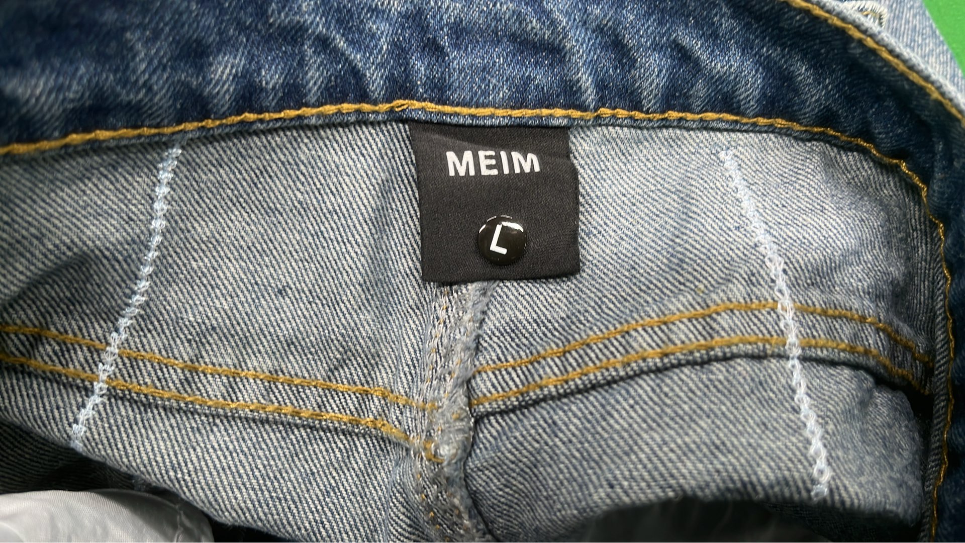 Starburst Design Denim Pants for Men