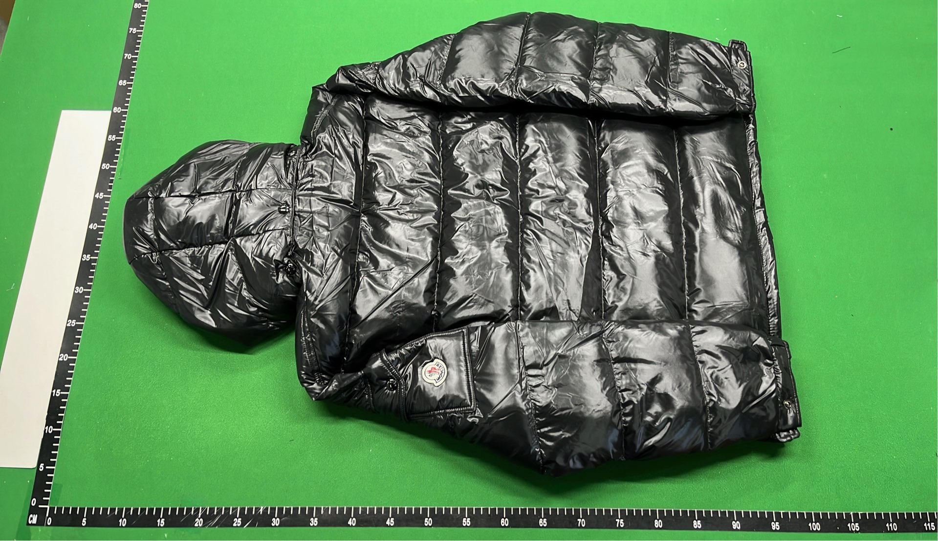 Moncler Black Puffer Jacket with Hood