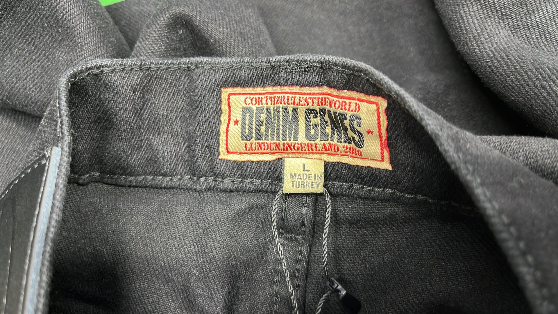Black Denim Pants for Men