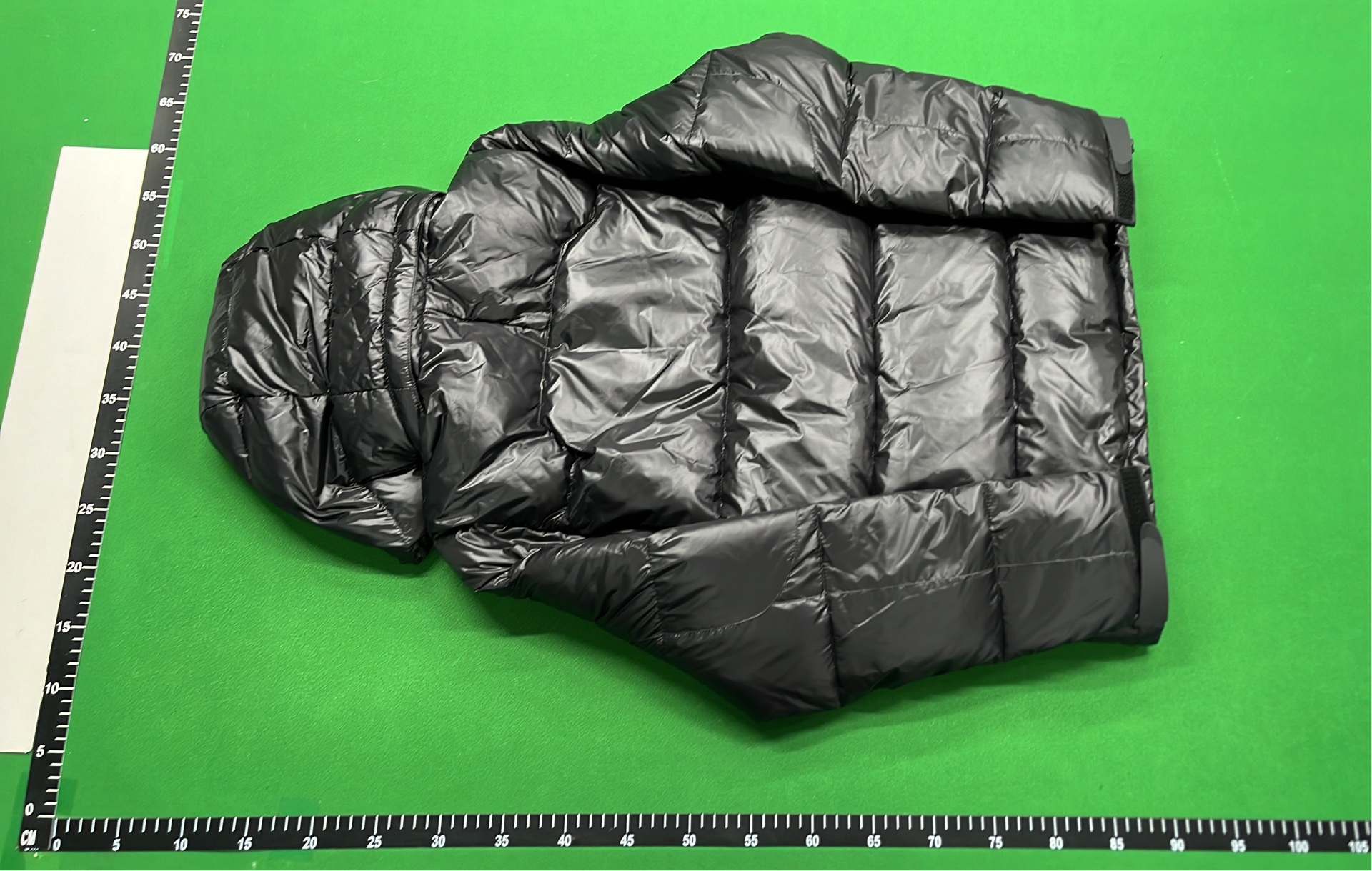 Men's Navy Blue Down Puffer Jacket with Hood