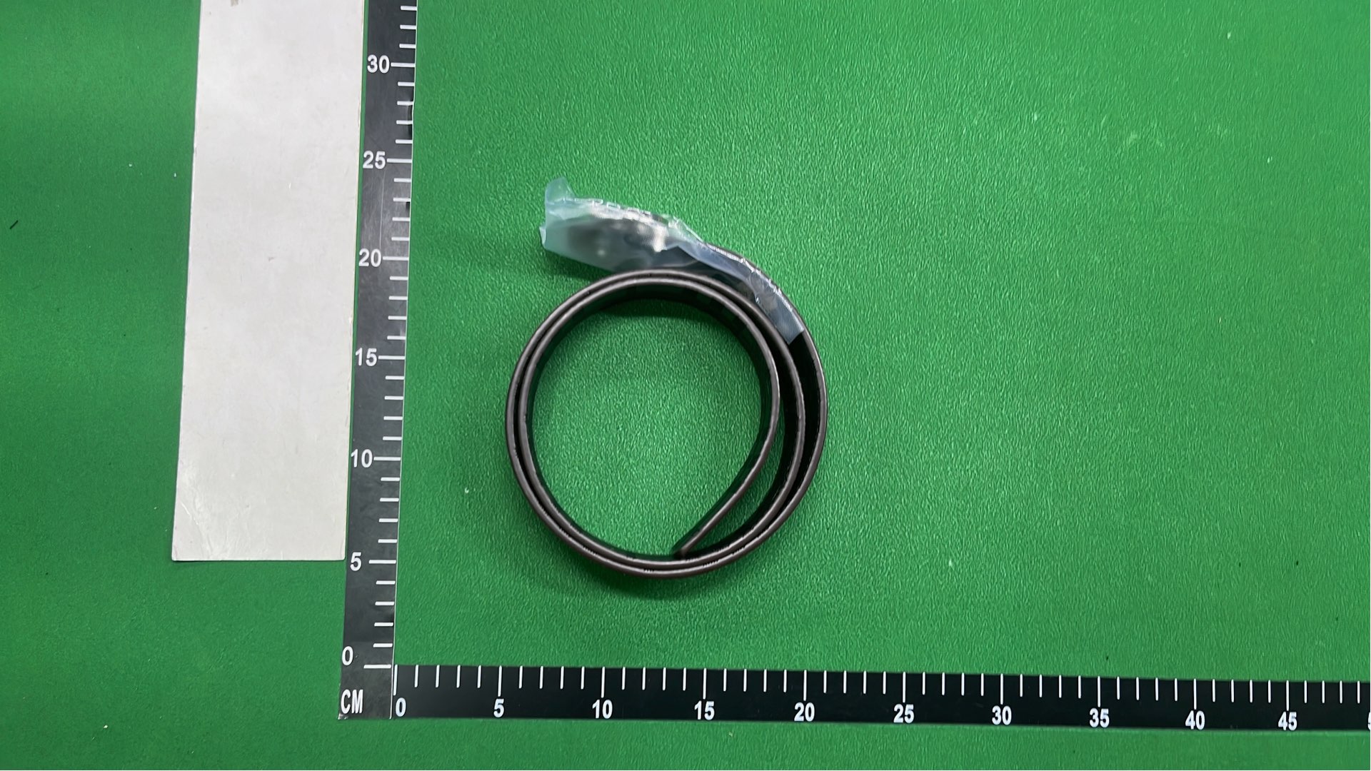 Burberry Monogram Logo Belt in Black Check Pattern