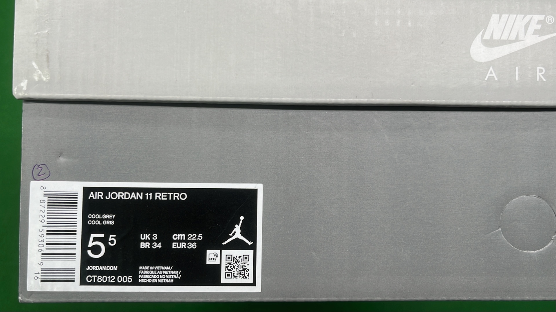 Air Jordan 11 Retro High OG White Black Red