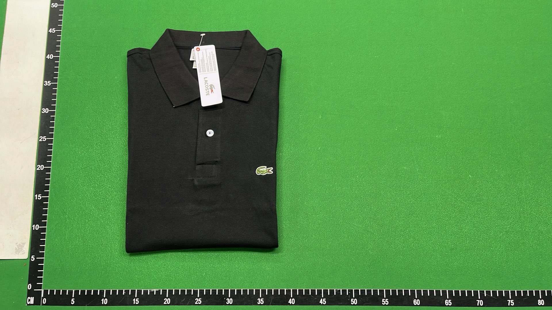 Men's Gray Pique Polo Shirt with Crocodile Logo
