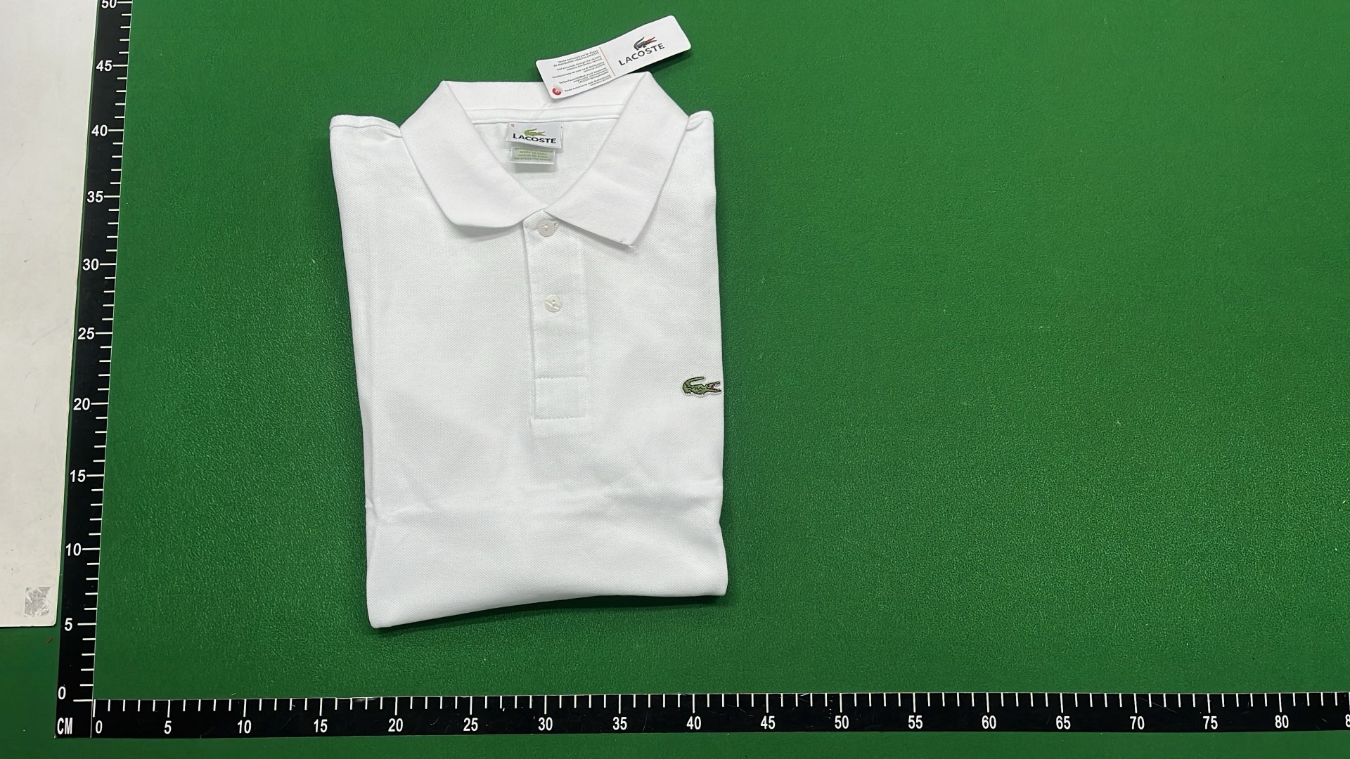 Men's Gray Pique Polo Shirt with Crocodile Logo