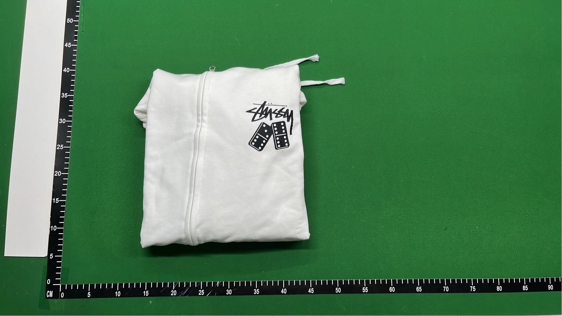 Stussy Dominoes Zip Hoodie Black