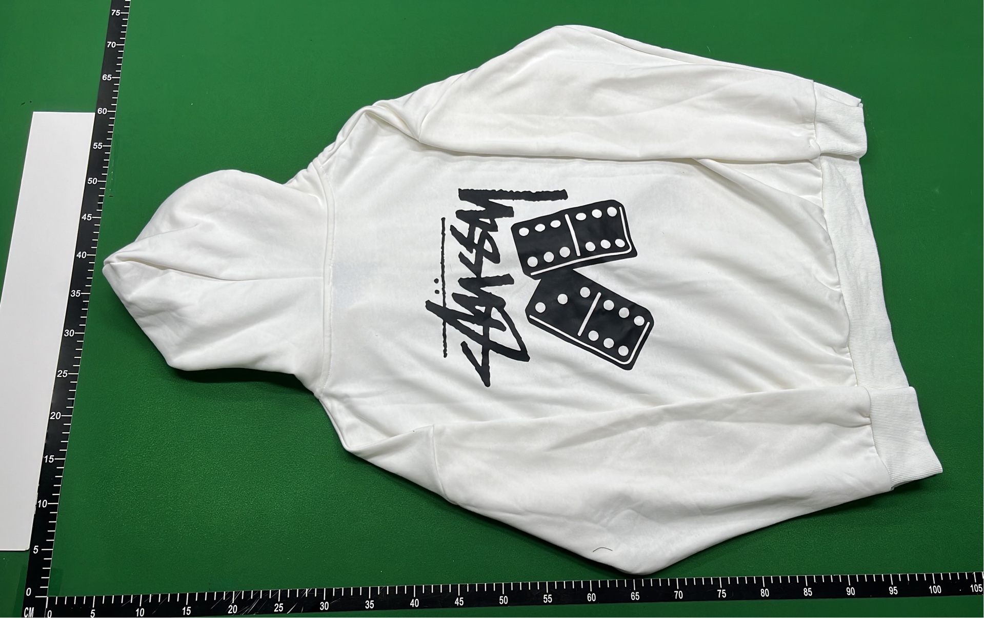 Stussy Dominoes Zip Hoodie Black