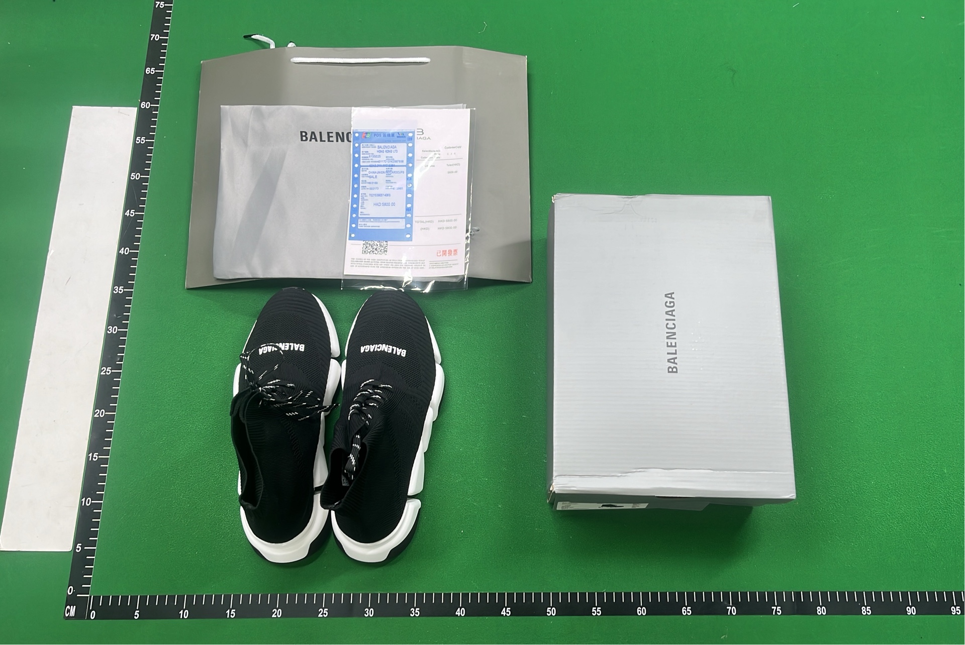Balenciaga Speed Trainer Sneakers Black Knit High-Top Shoes