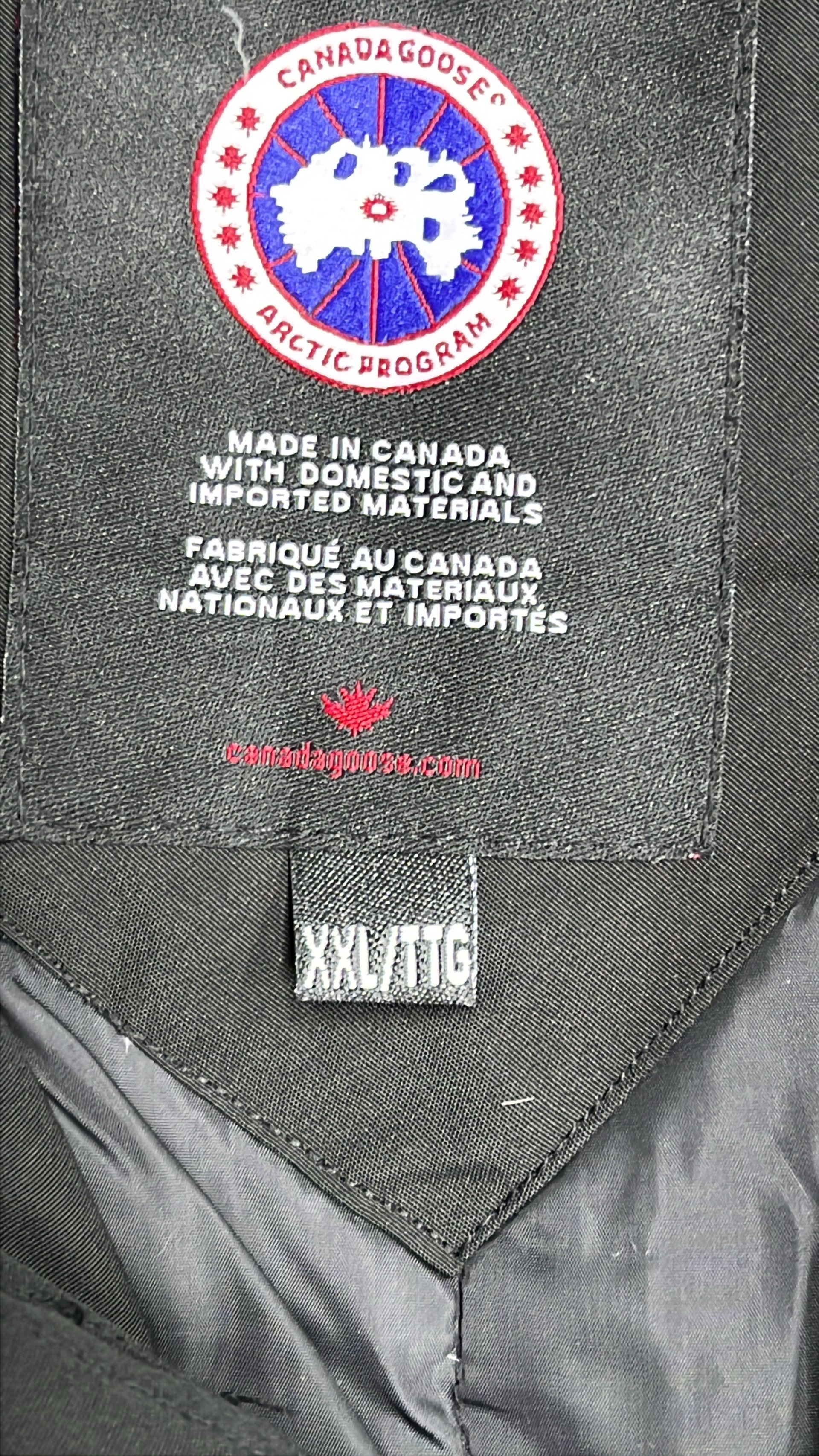 Black Winter Parka with Fur Hood