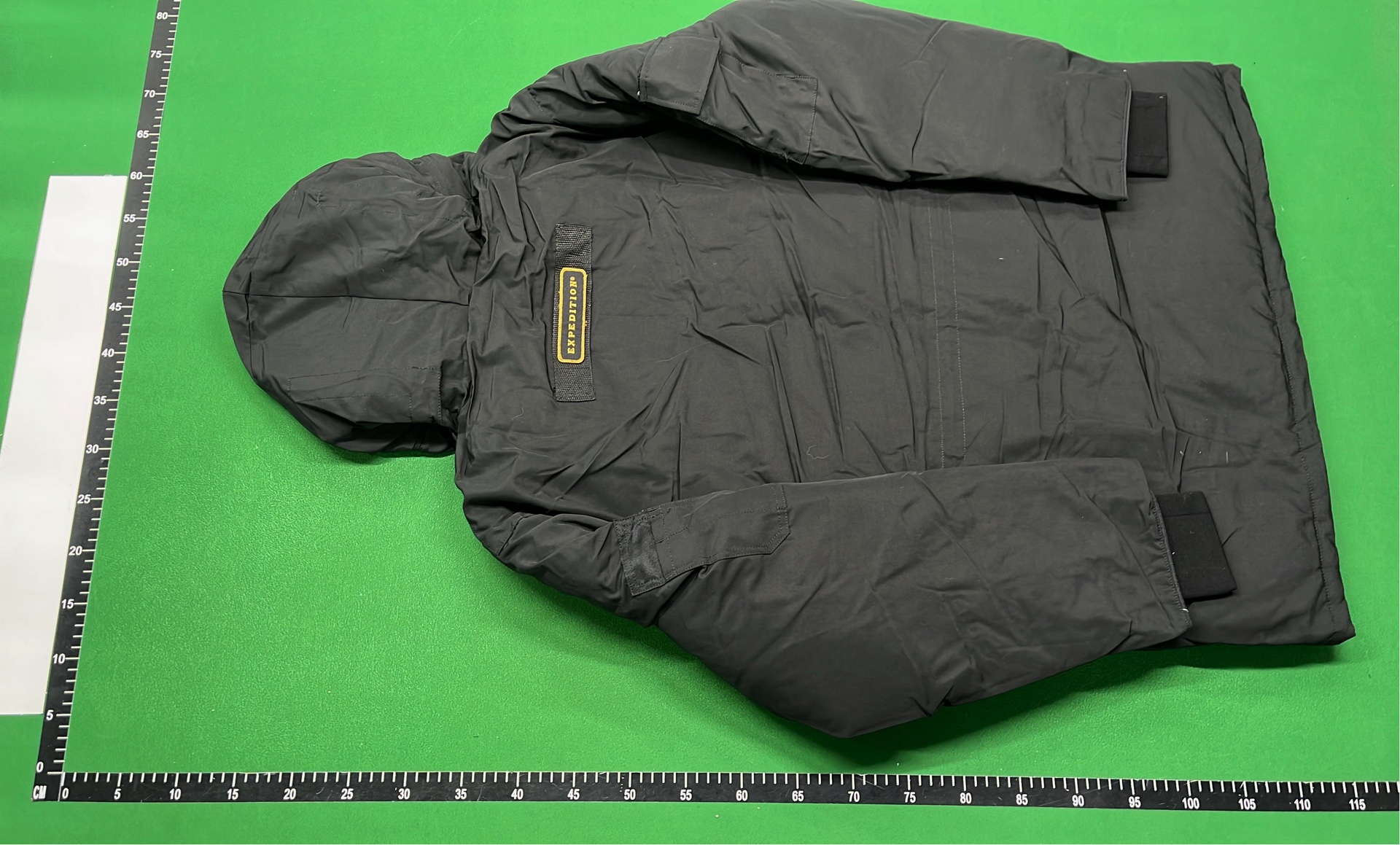 Black Winter Parka with Fur Hood
