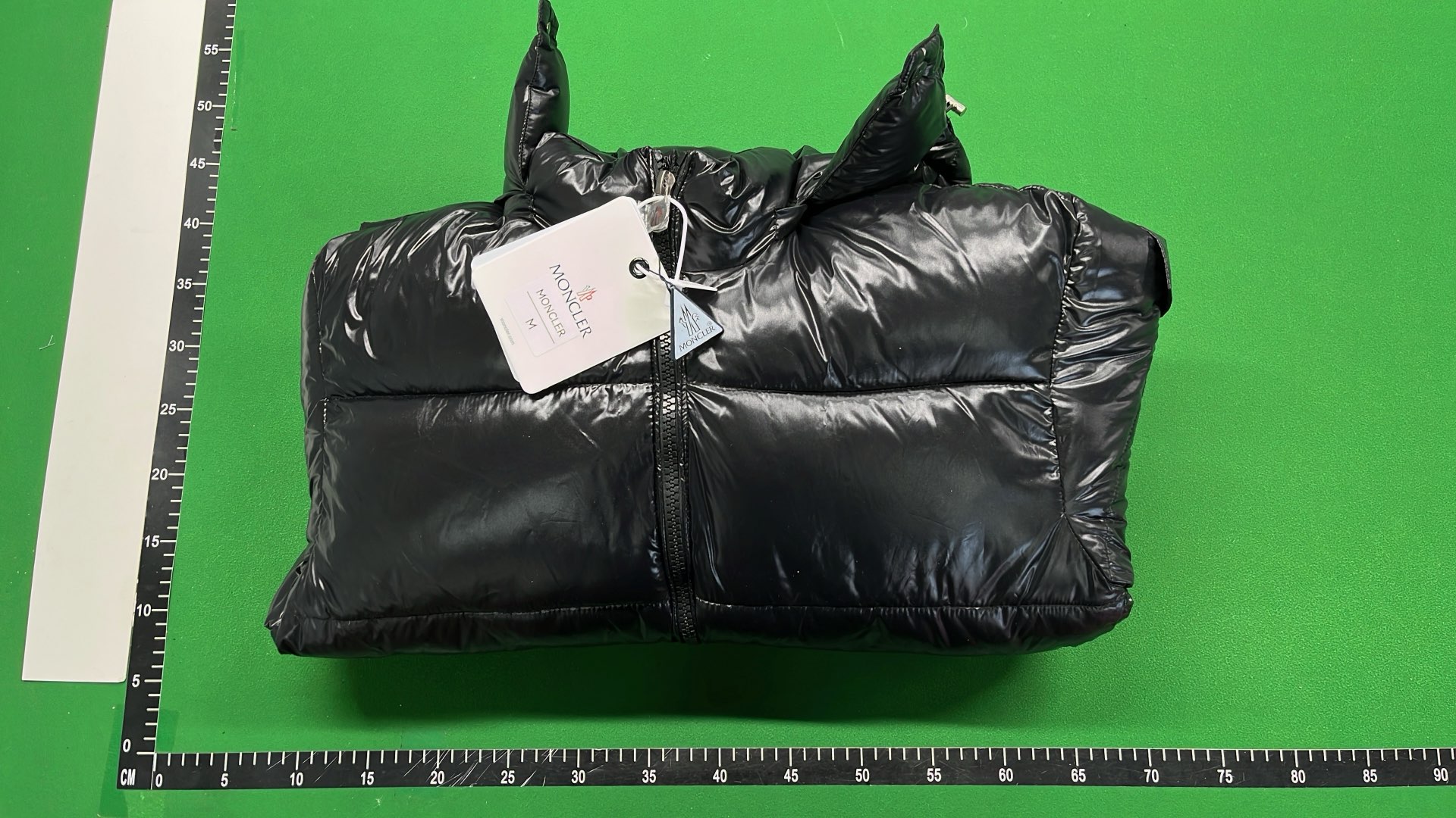 Moncler Black Puffer Jacket with Hood