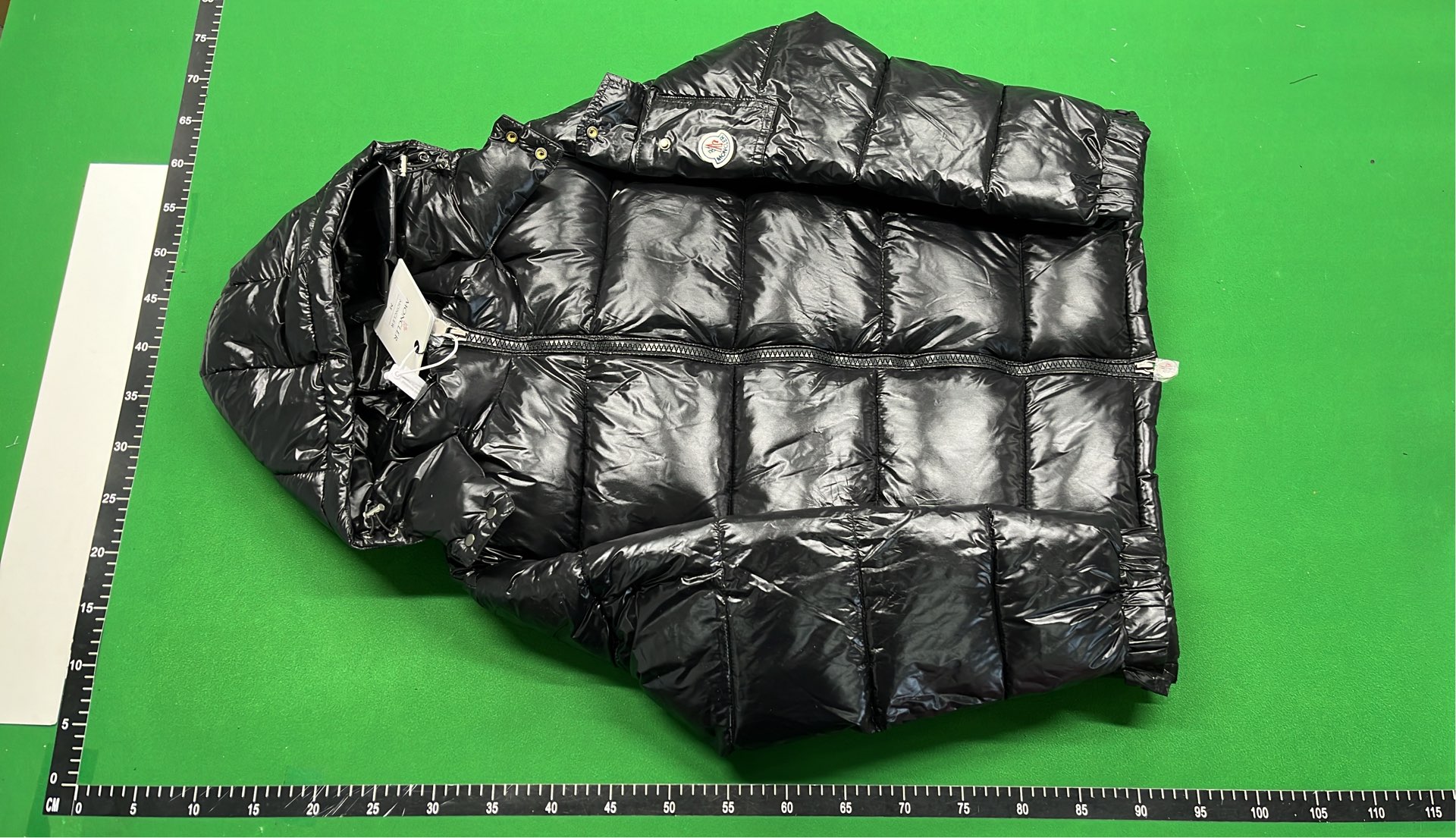 Moncler Black Puffer Jacket with Hood