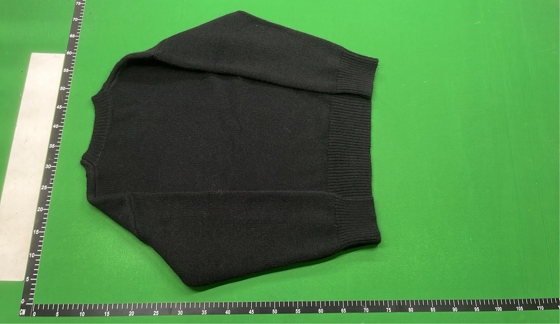 Saint Laurent Black Knit Sweater with Logo