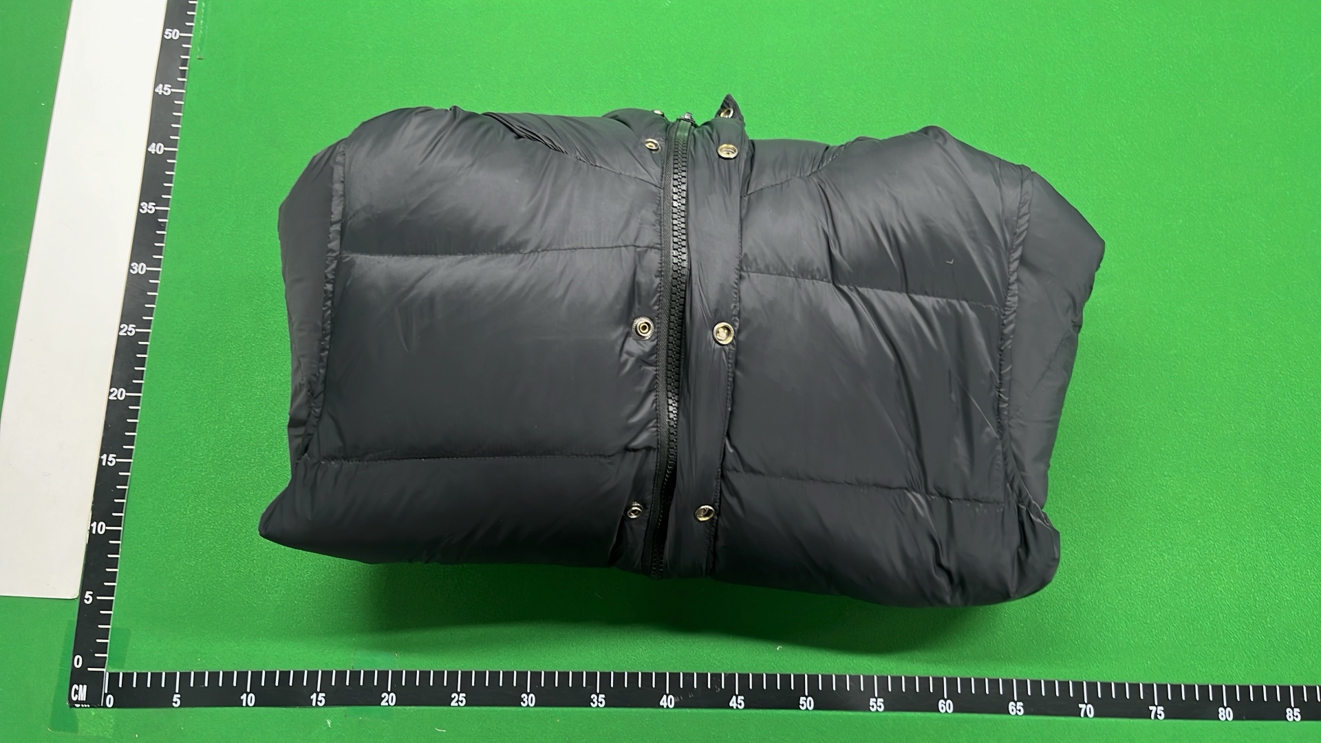 Burberry Black Down Jacket with Check Lining Hood
