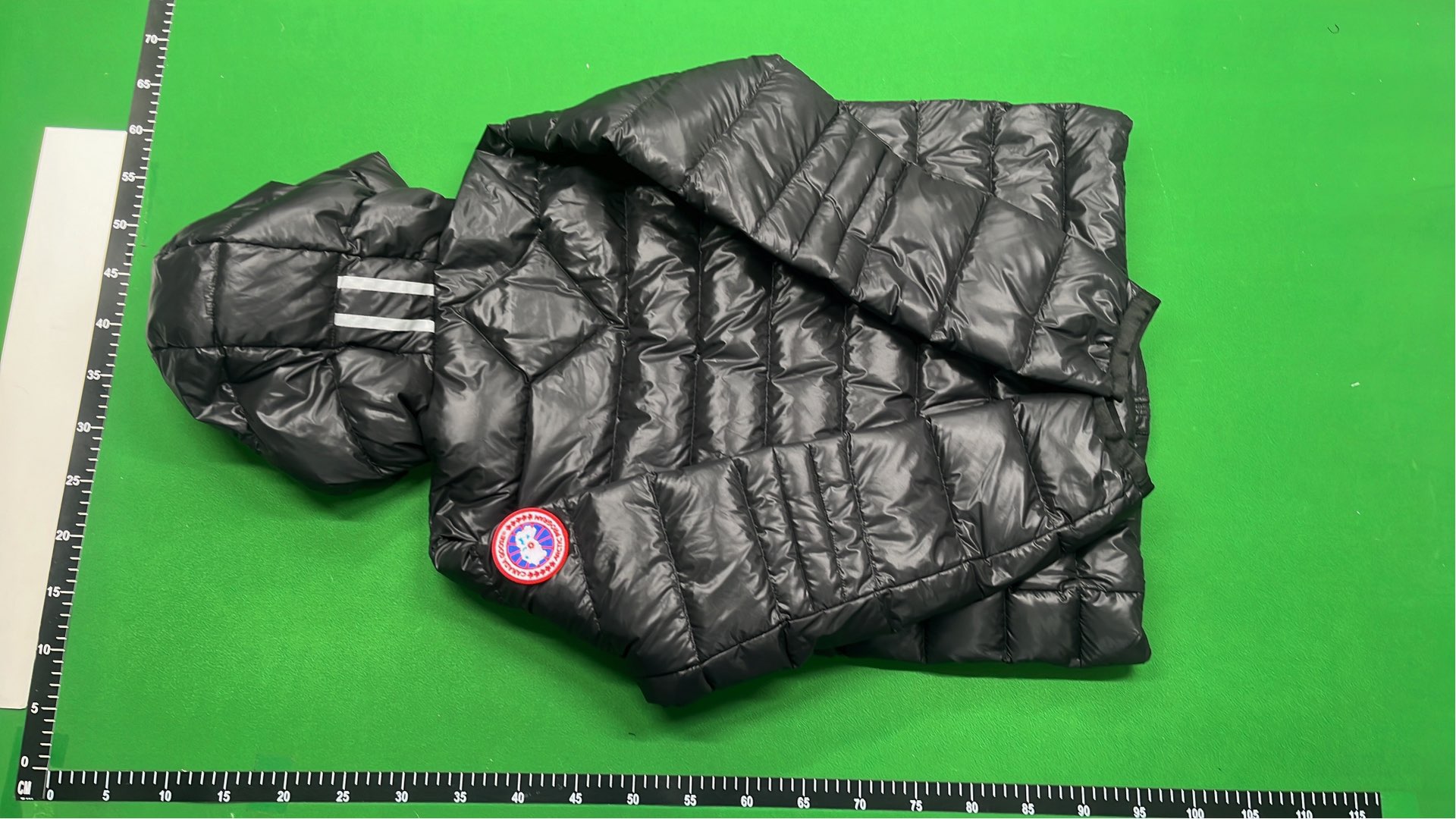 Canada Goose Black Down Jacket with Hood